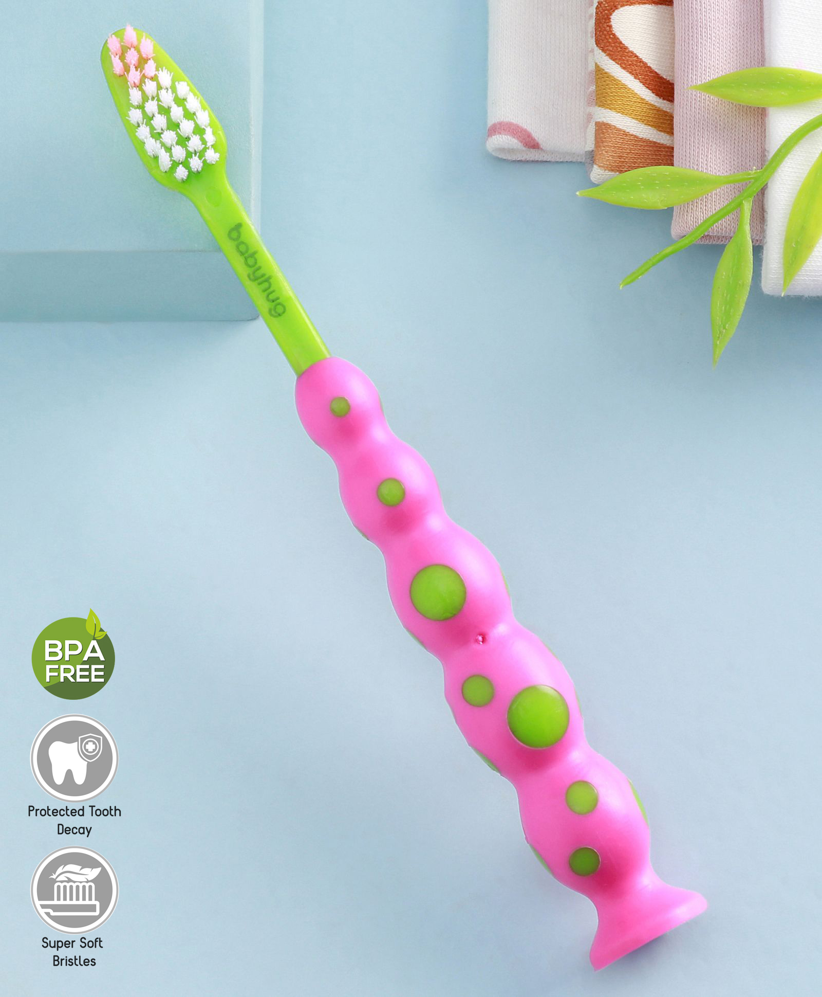 Babyhug Soft Bristle Toothbrush (Color May Vary)-image-13