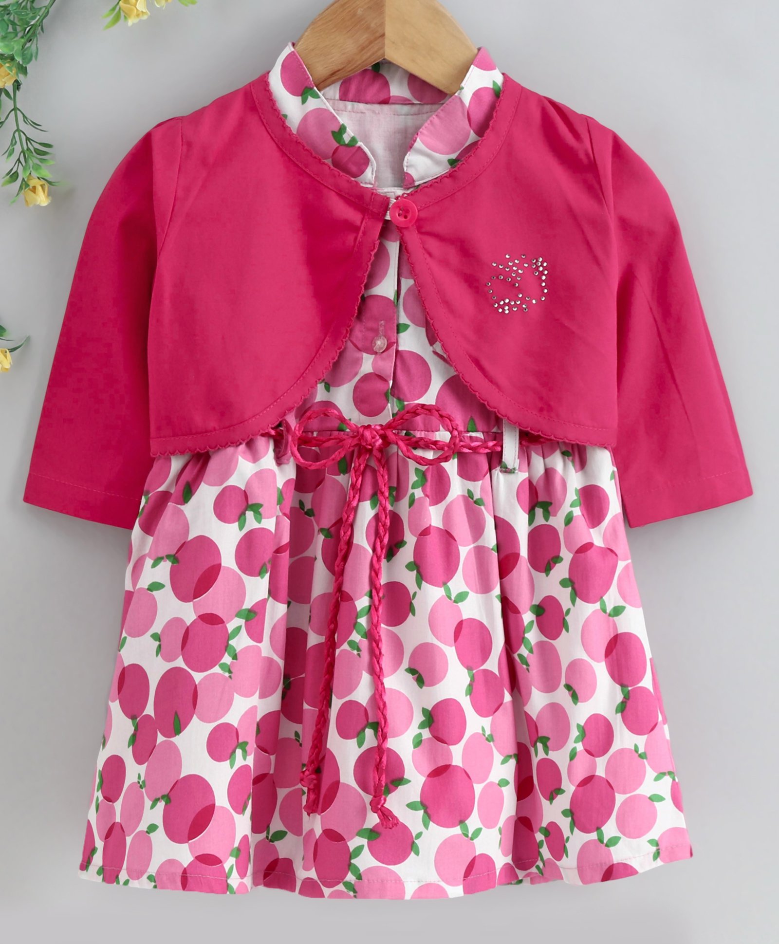 short frock with shrug