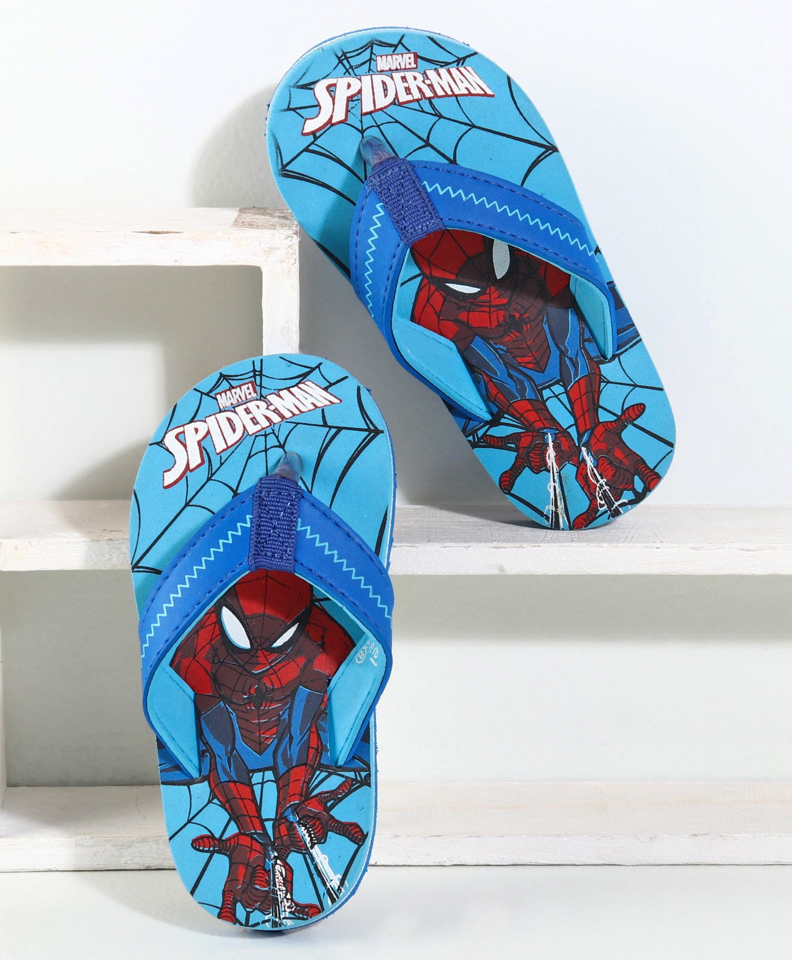 spider man flip flops