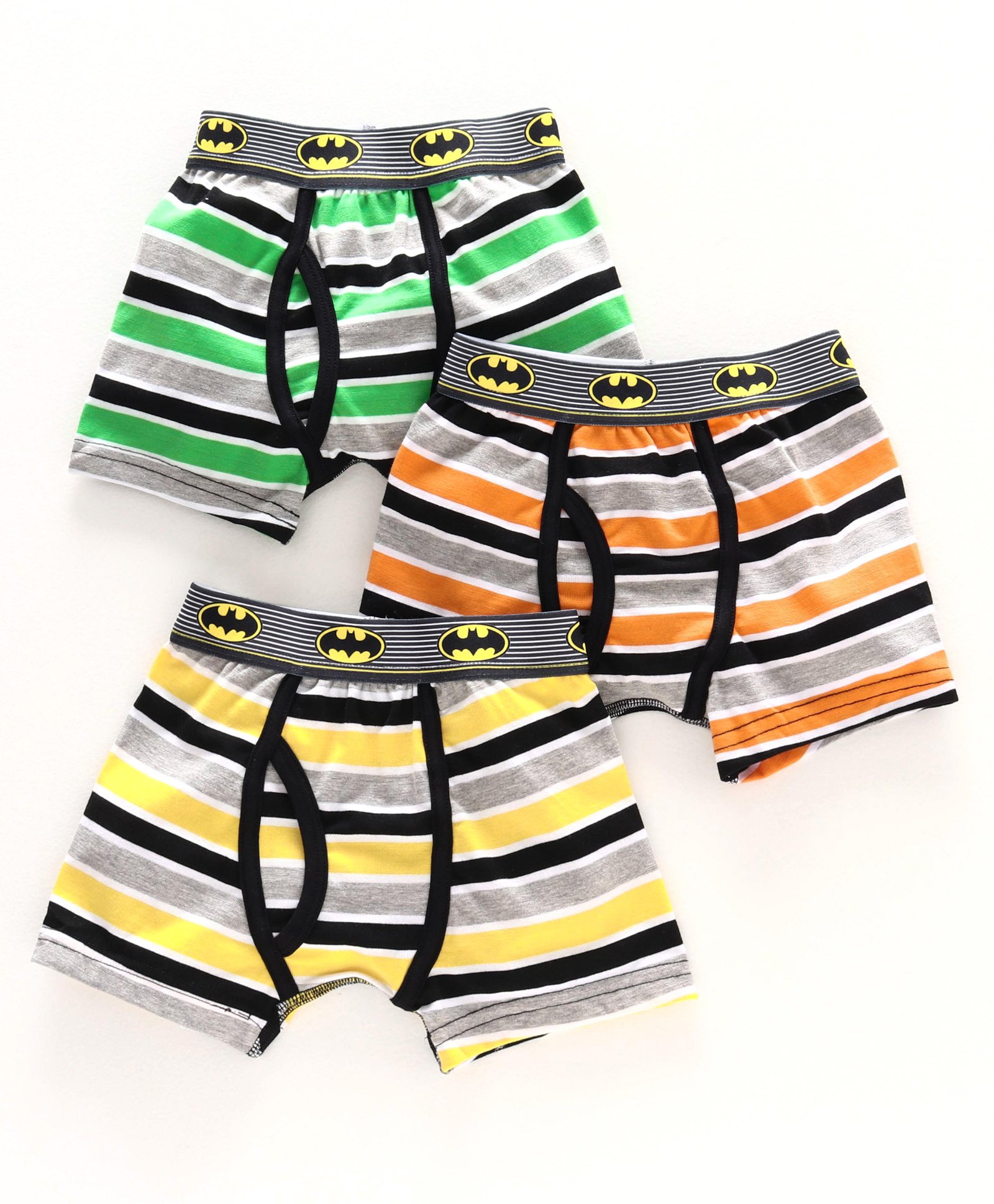 Red Rose Stripe Boxers Superman Print Pack of 3 - Multicolor-picture-15