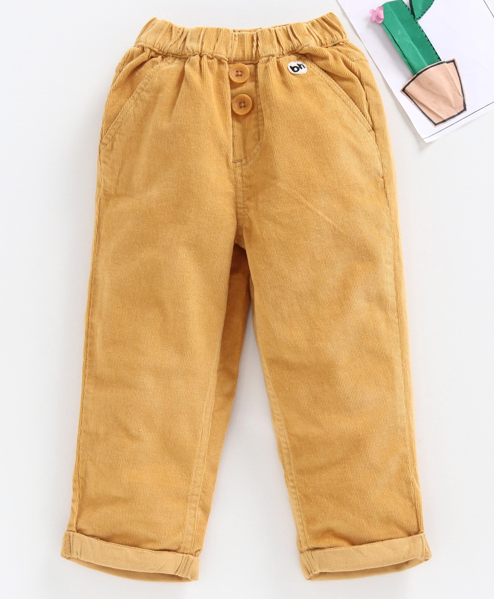 yellow corduroy jeans