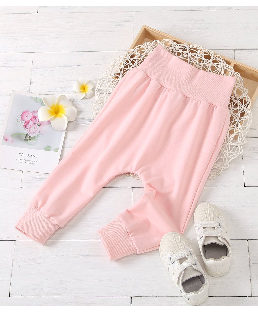 Kookie Kids Full Length Lounge Pant - Light Pink-picture-16
