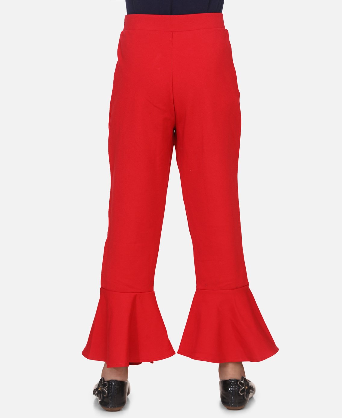 bell bottom red pants