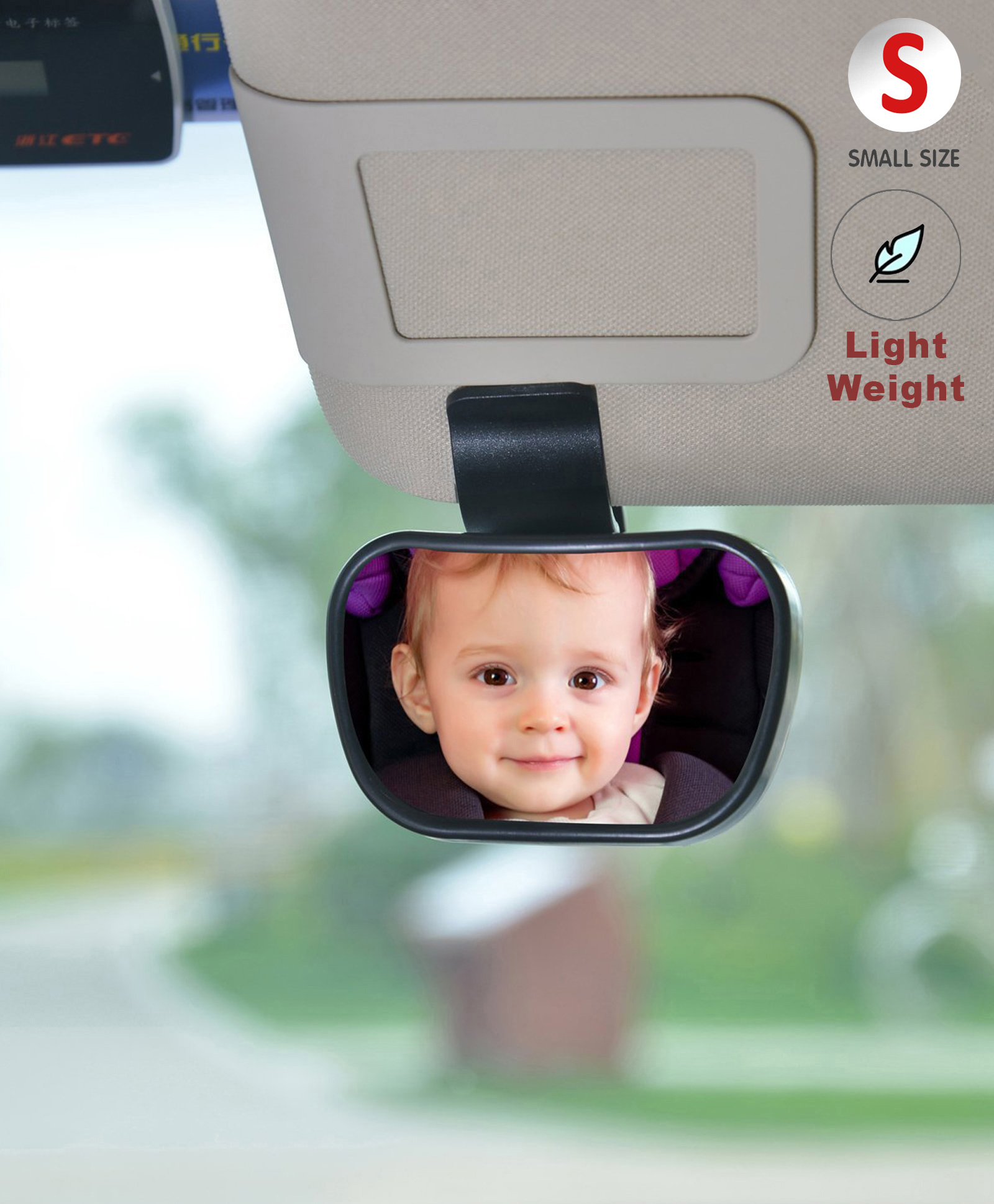 Rear Facing Mirror Small - Black-image-38