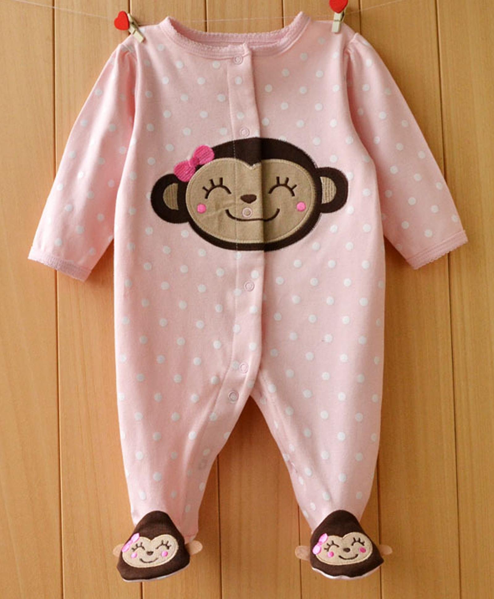 monkey sleepsuit