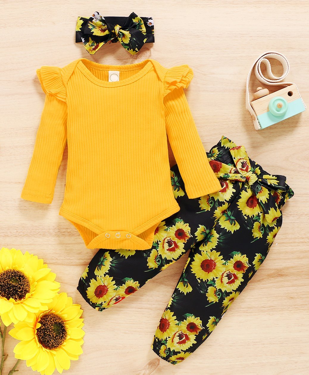 sunflower print headband