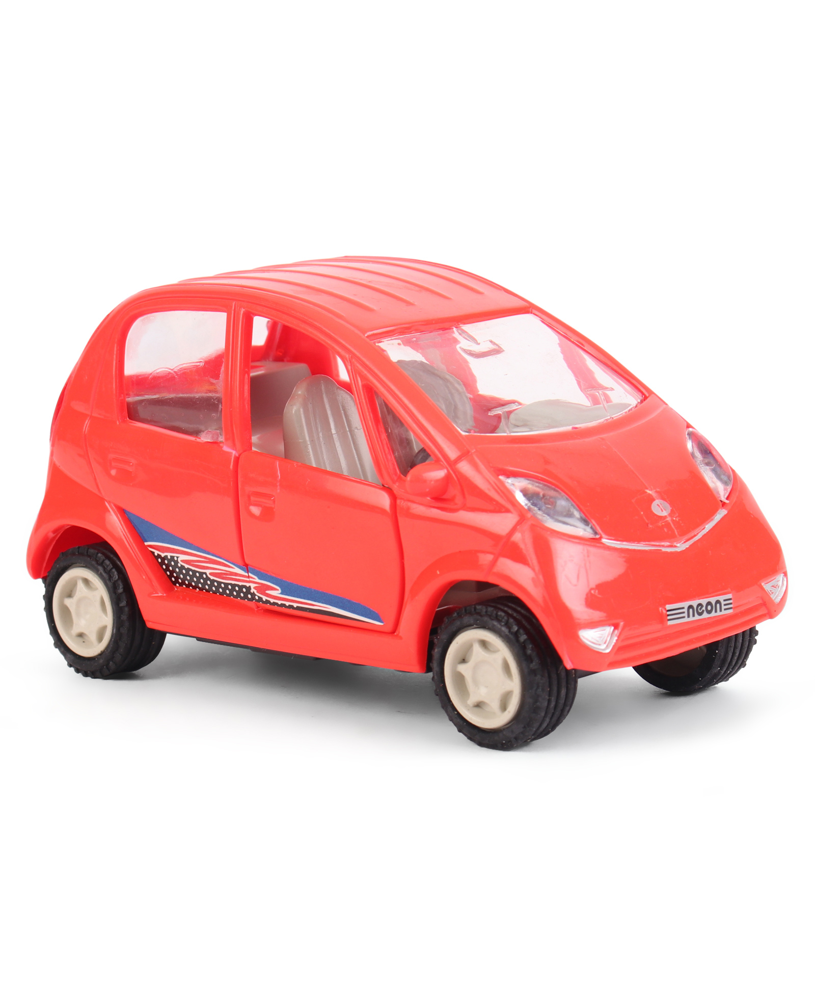 Shinsei Pull Back Nano Toy Car - Red(Color & Print May Vary)-picture-27