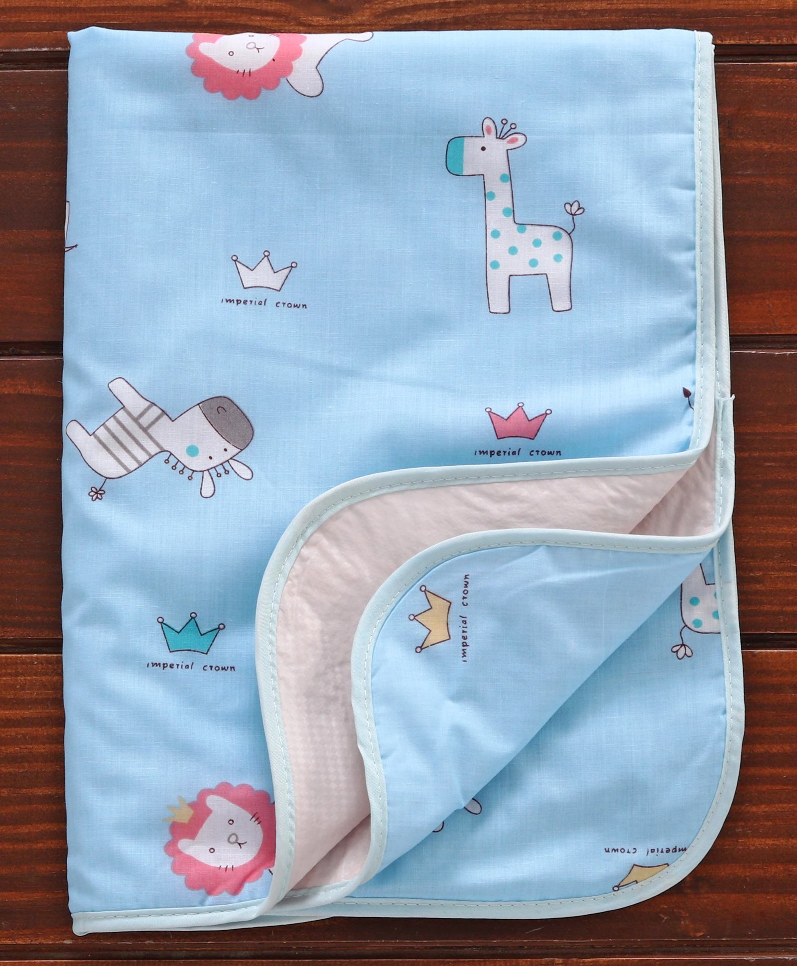 animal print changing mat