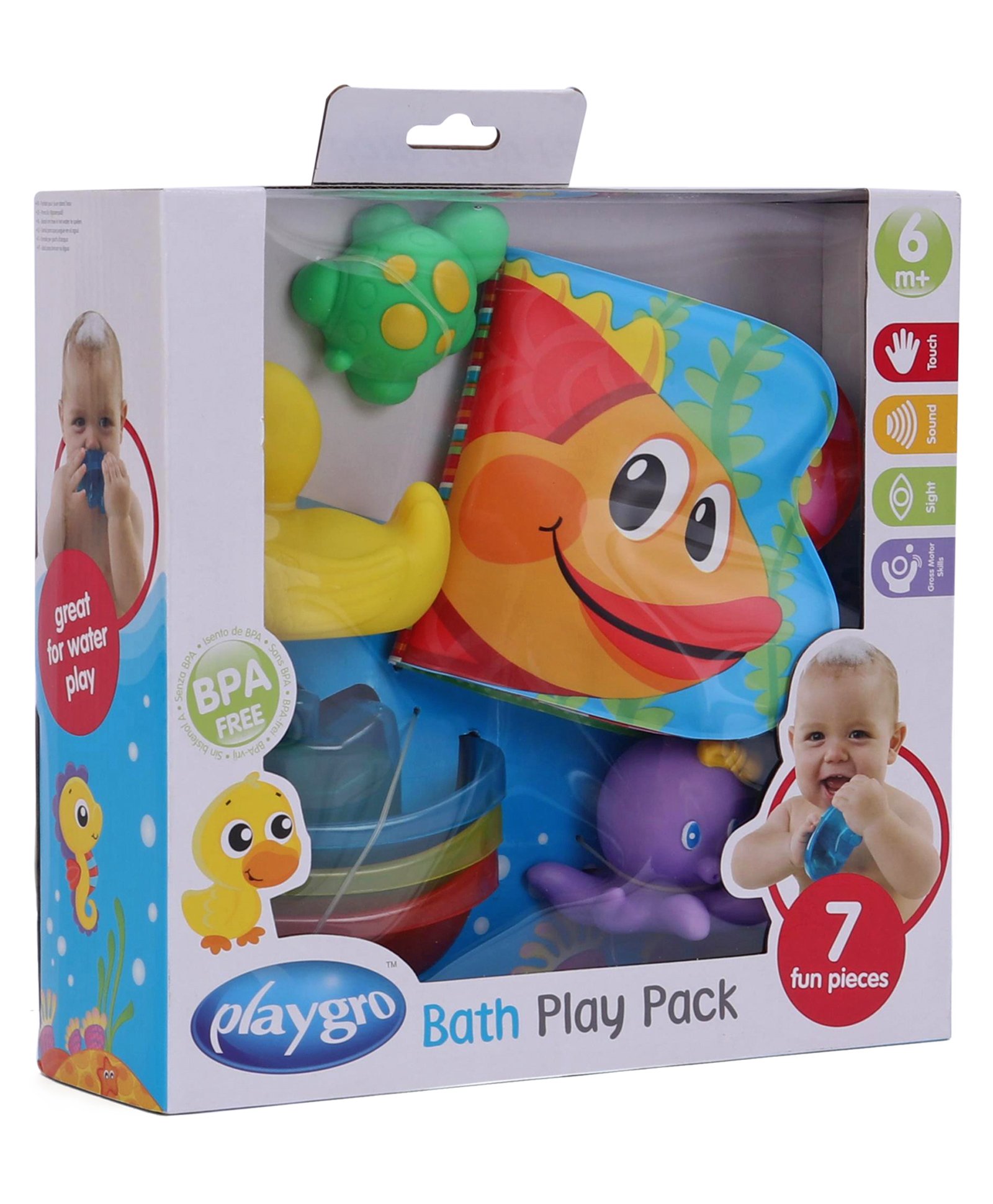 playgro bath fun play pack