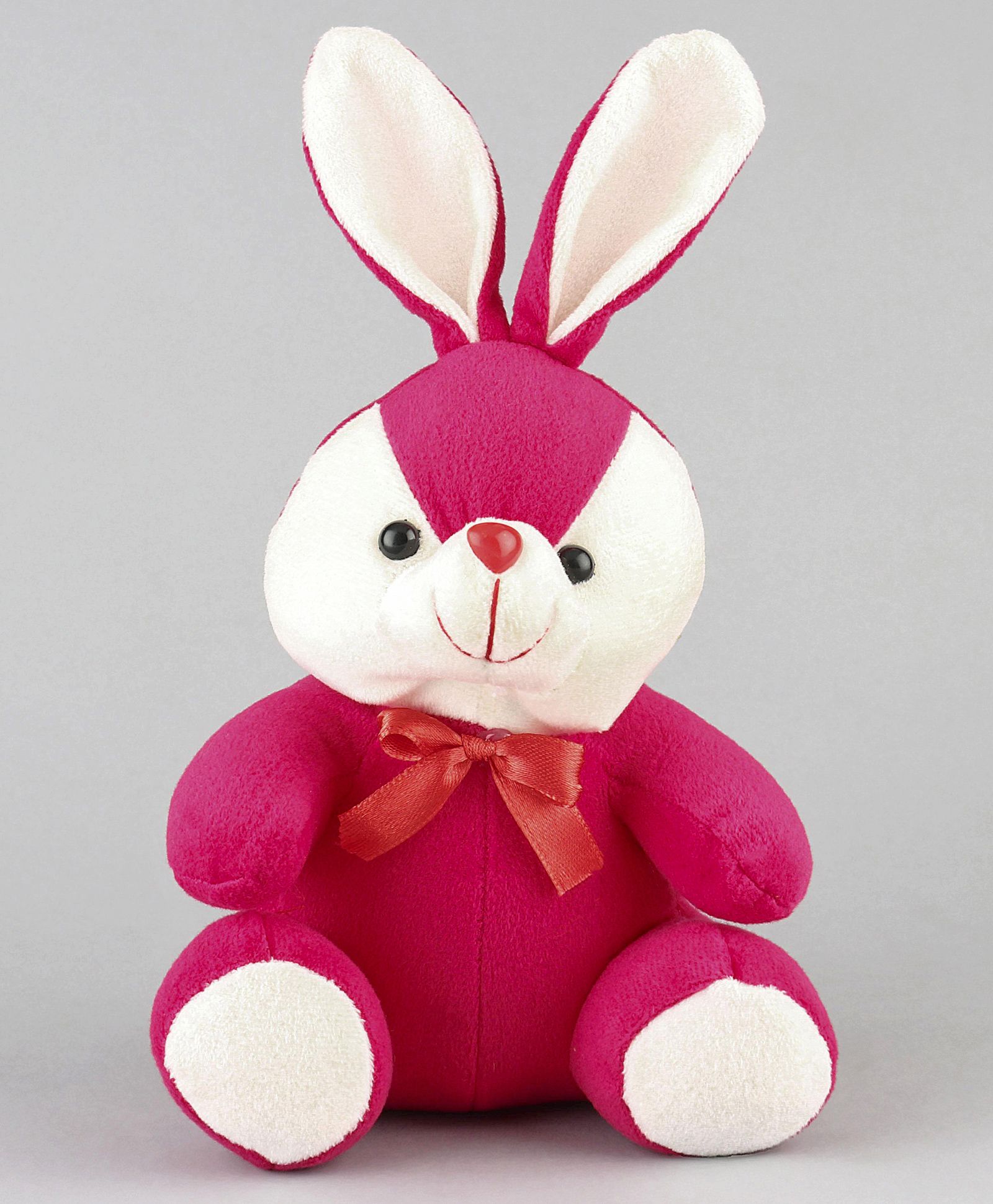 Play Toons Bunny Soft Toy Pink - Height 15 cm-image-10
