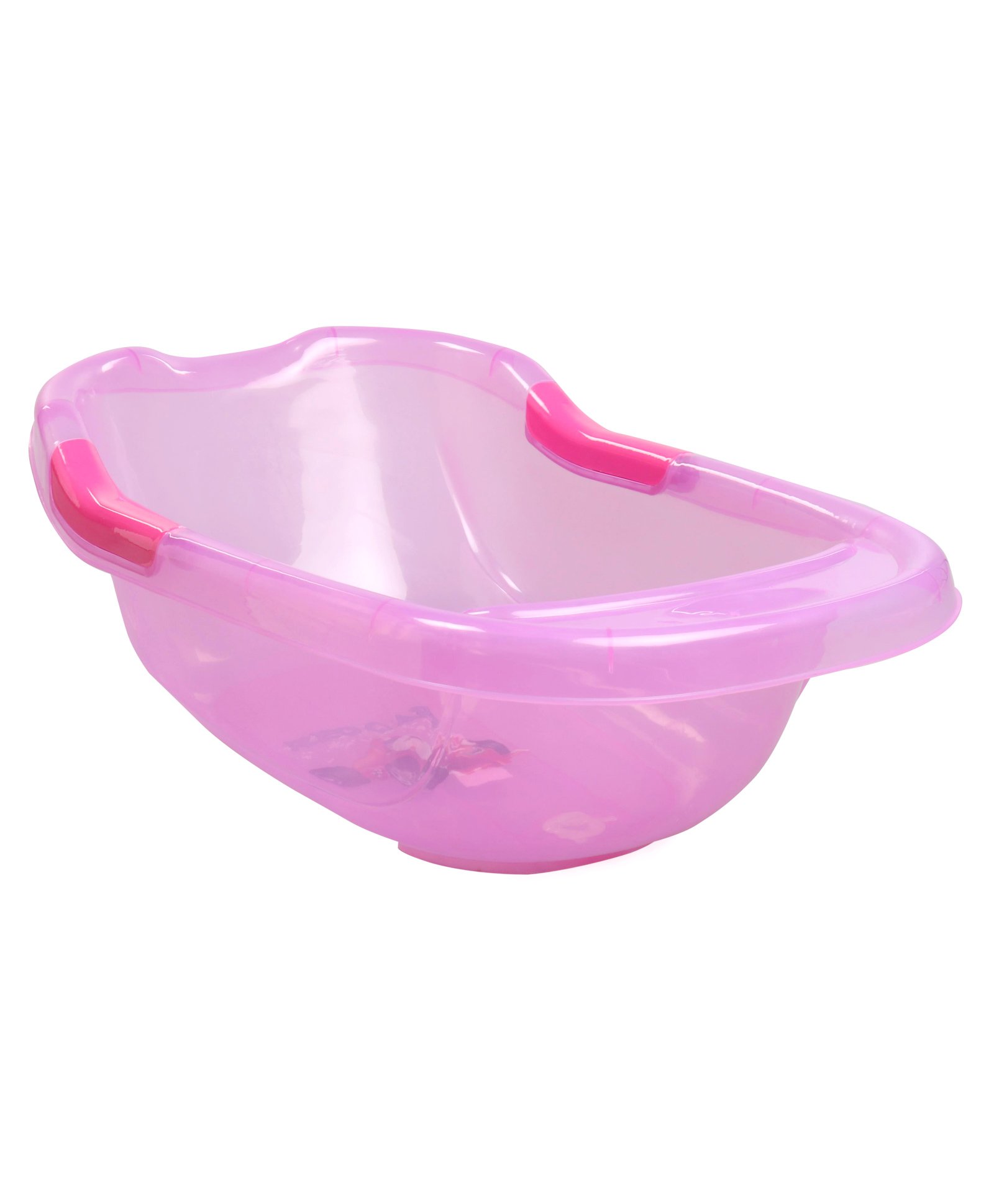 Baby Bath Tub with Car Print - Pink-image-34