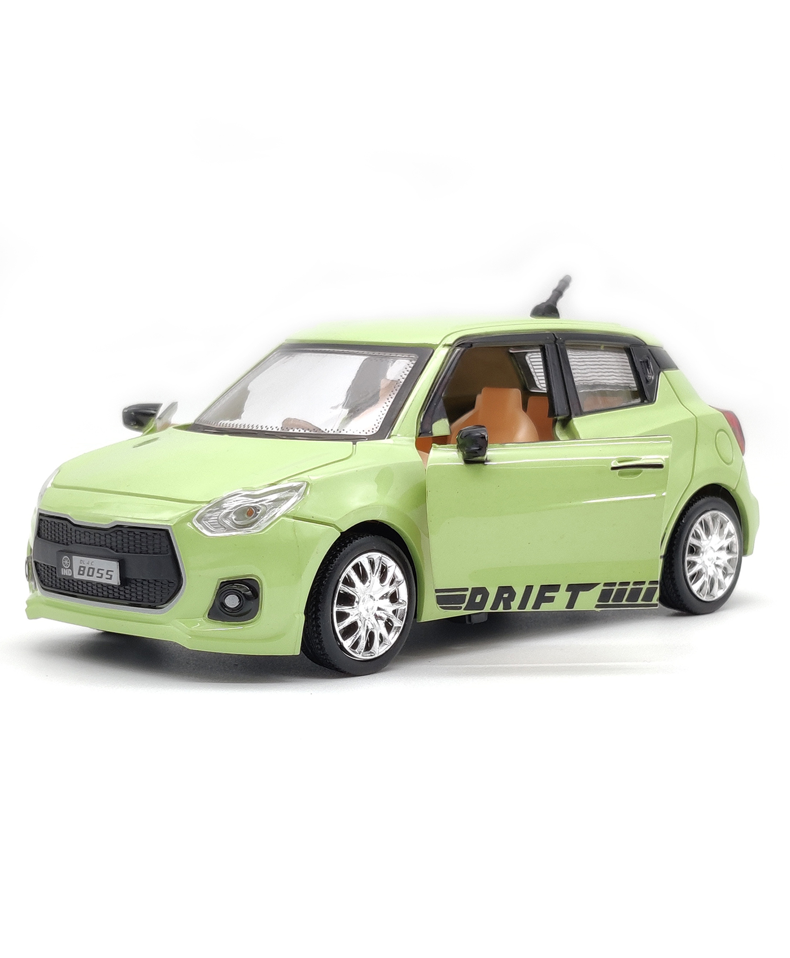 Centy Drift Pull Back Car - Green-picture-9