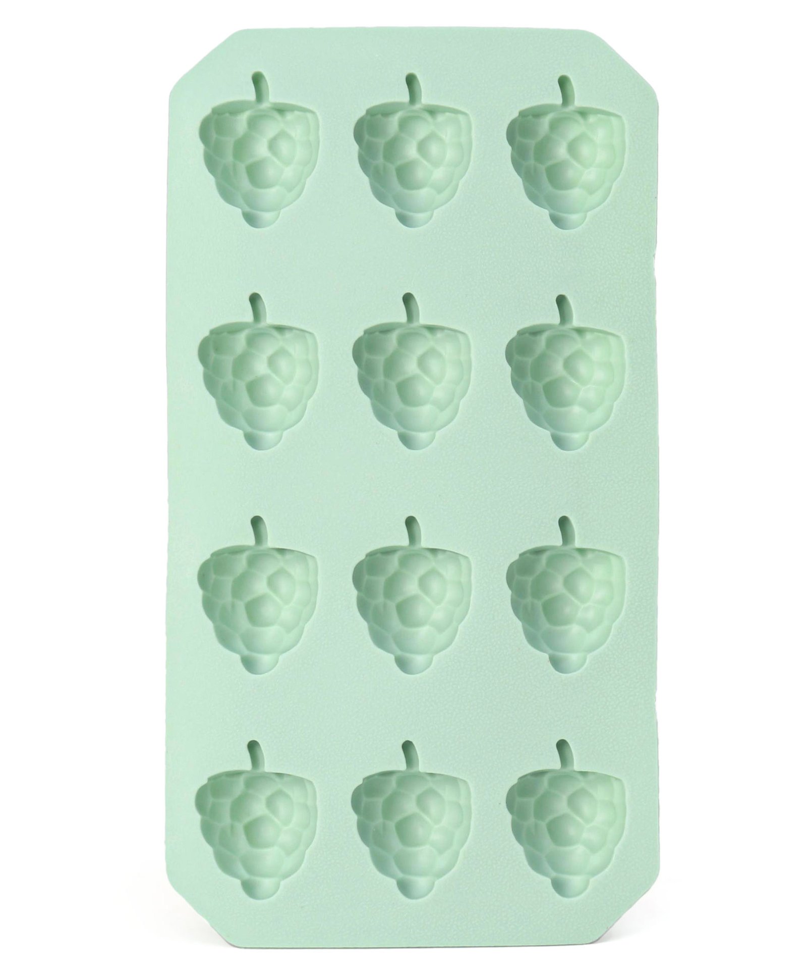 fab n funky Grapes Shaped Ice Cube Tray - Light Green-picture-14