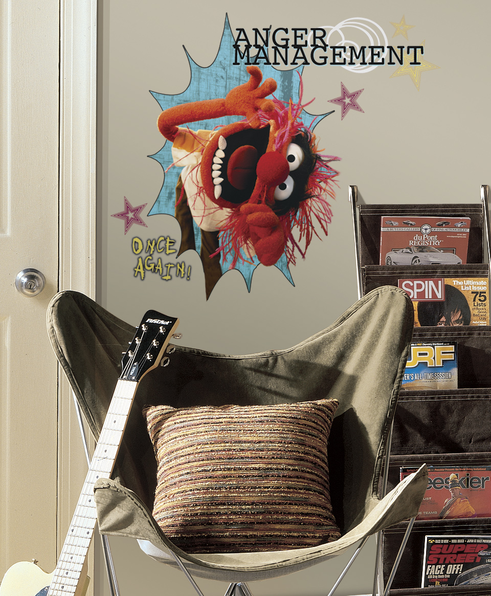 RoomMates Giant Animal Muppet Sticker - 10 Decals