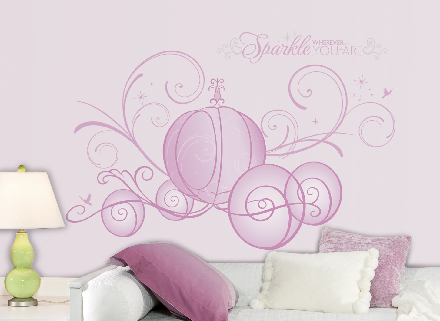 RoomMates Disney Princess Scrl Car Wall Decals - 23 Decals-picture-20