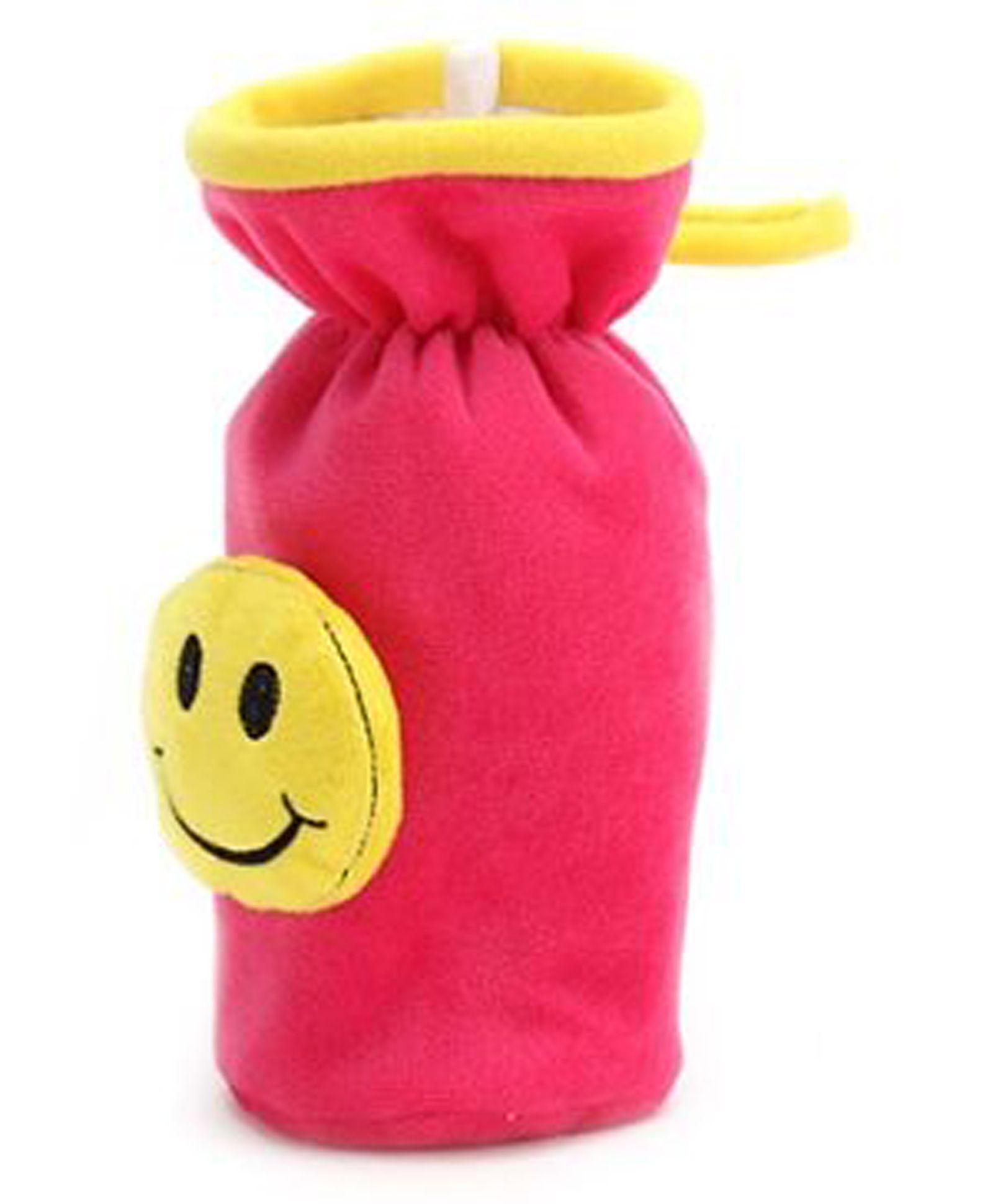 Babyhug Velour Plush Bottle Cover Smiley Motif Large -  Fits upto 330 ml-image-41