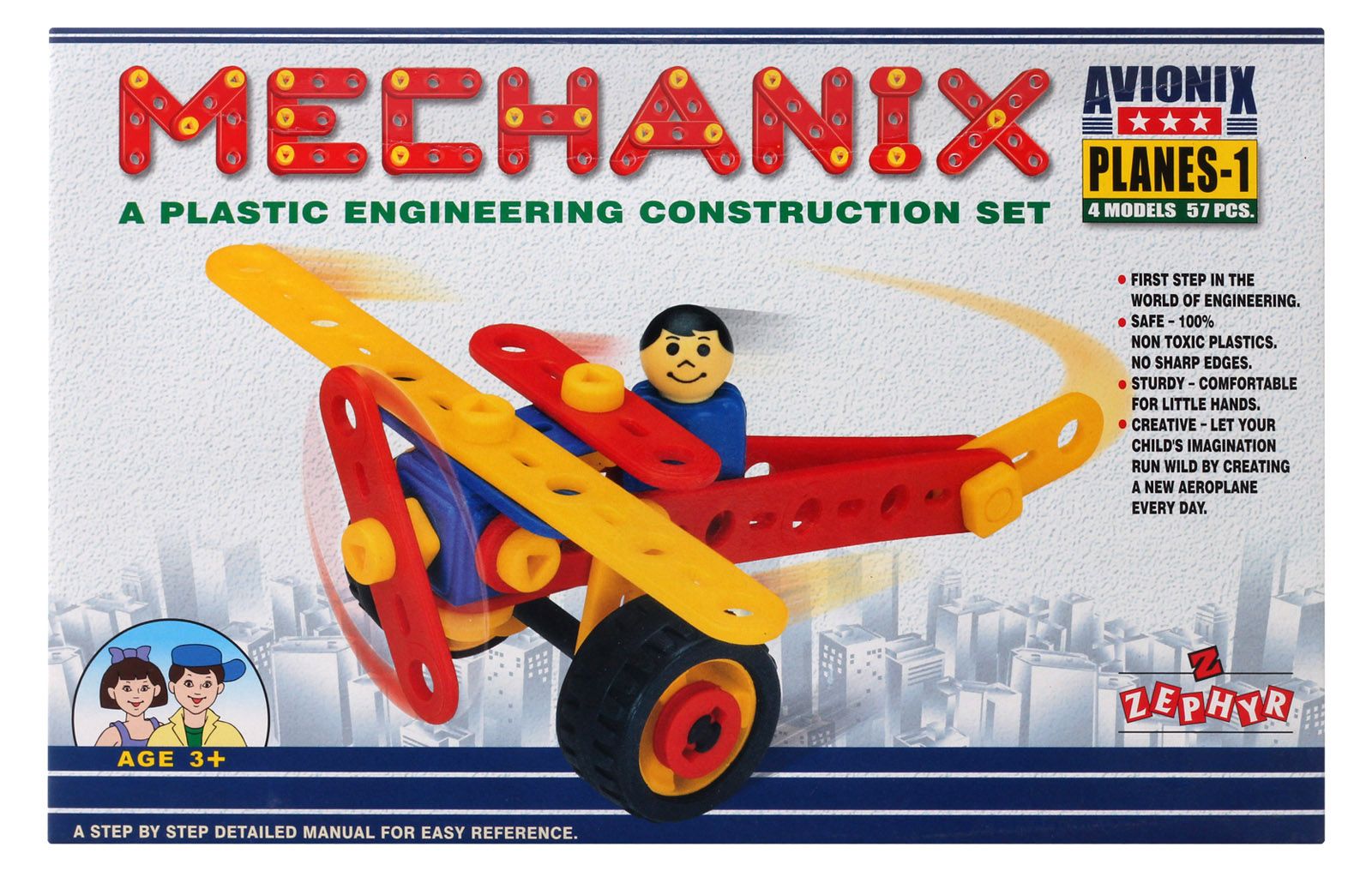 Zephyr Mechanix Avionix Planes 1 Engeneering Set-image-37