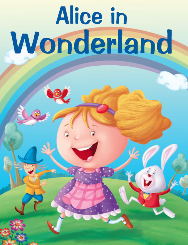 Pegasus Story Book Alice In Wonderland - English-image-30