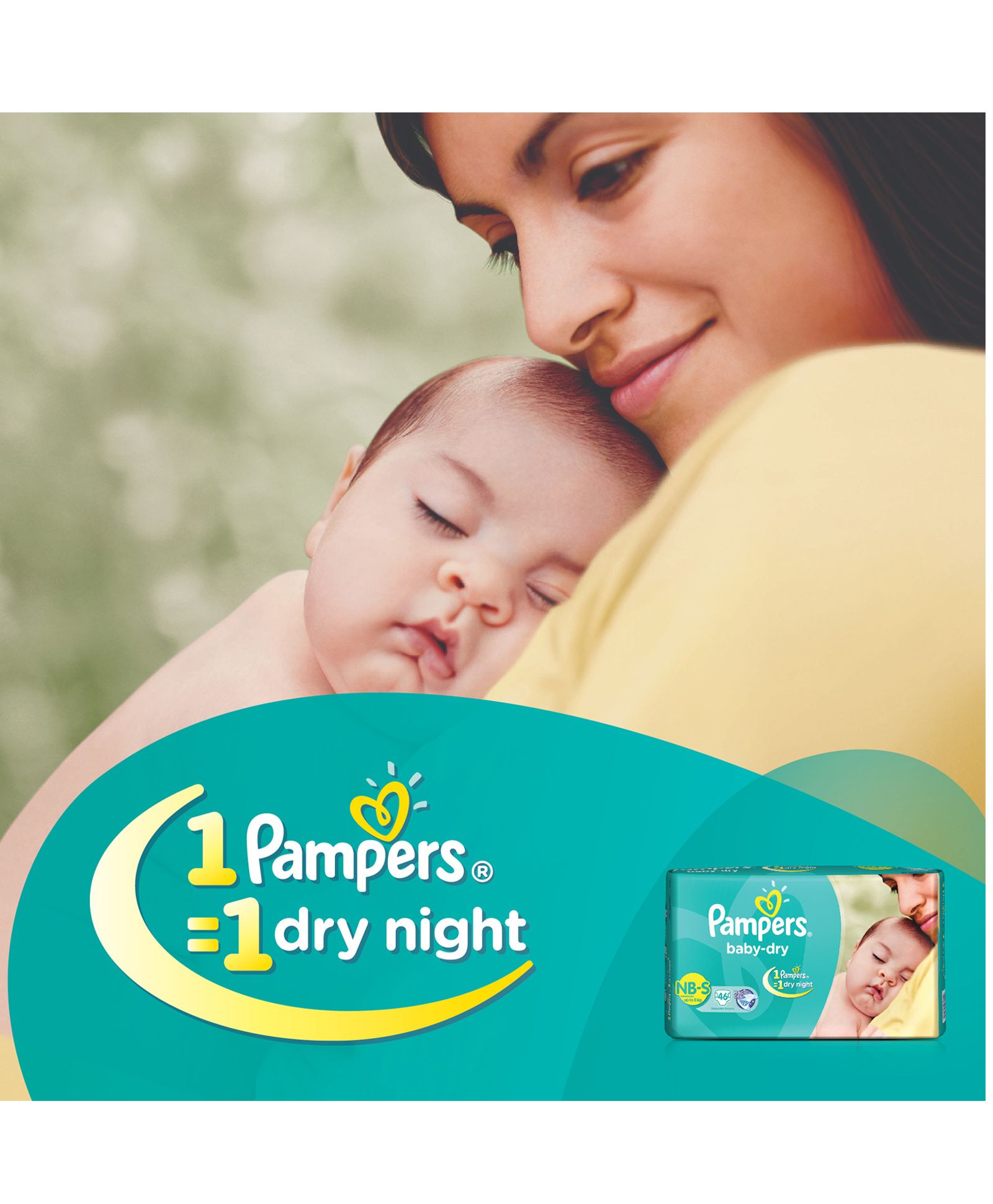 pampers 1 dry night