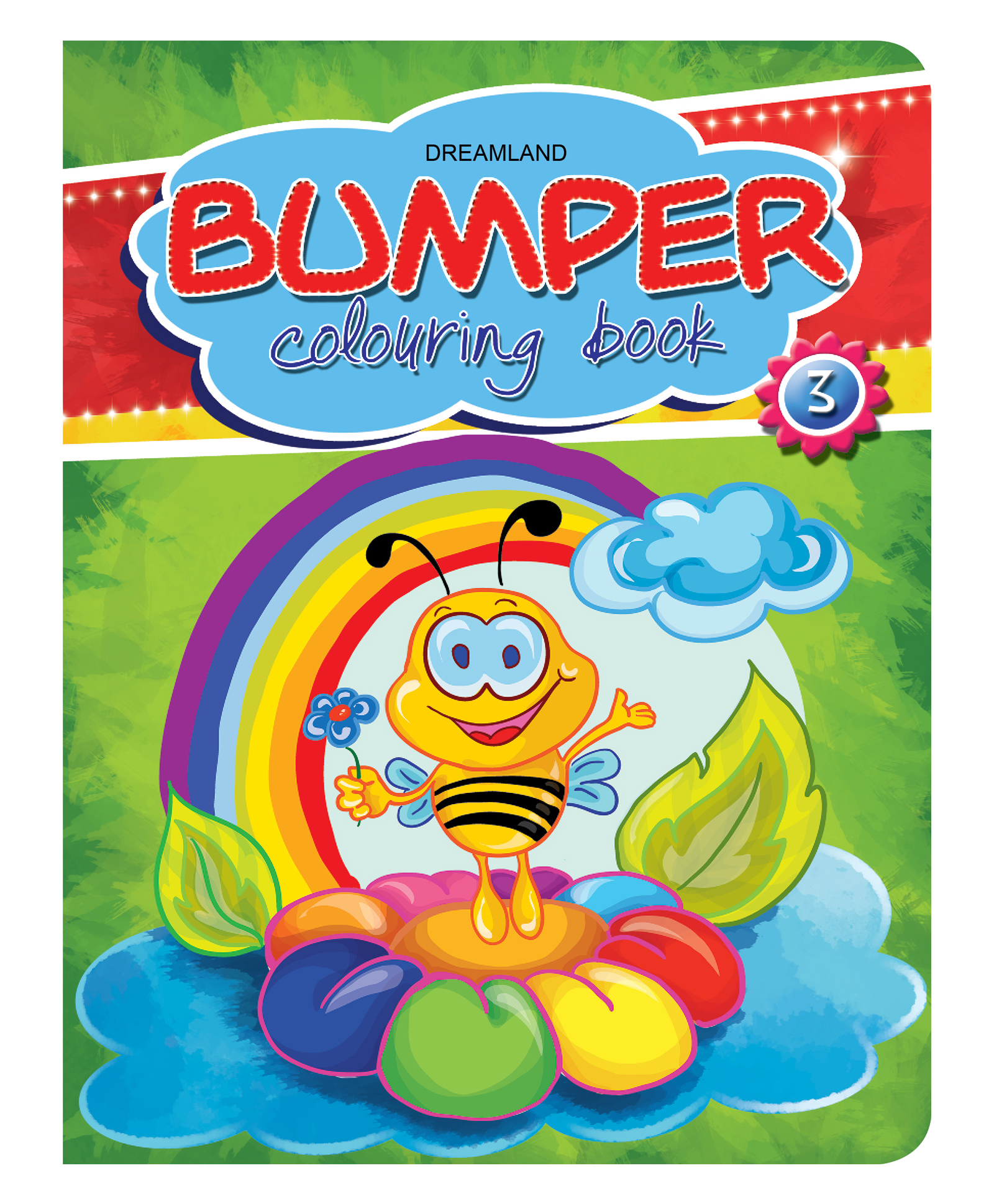 dreamland publications Dreamland Bumper Colouring Book 3 for Kids 2 -6 Years with 96 Big Pictures, Drawing and Painting Book-picture-14