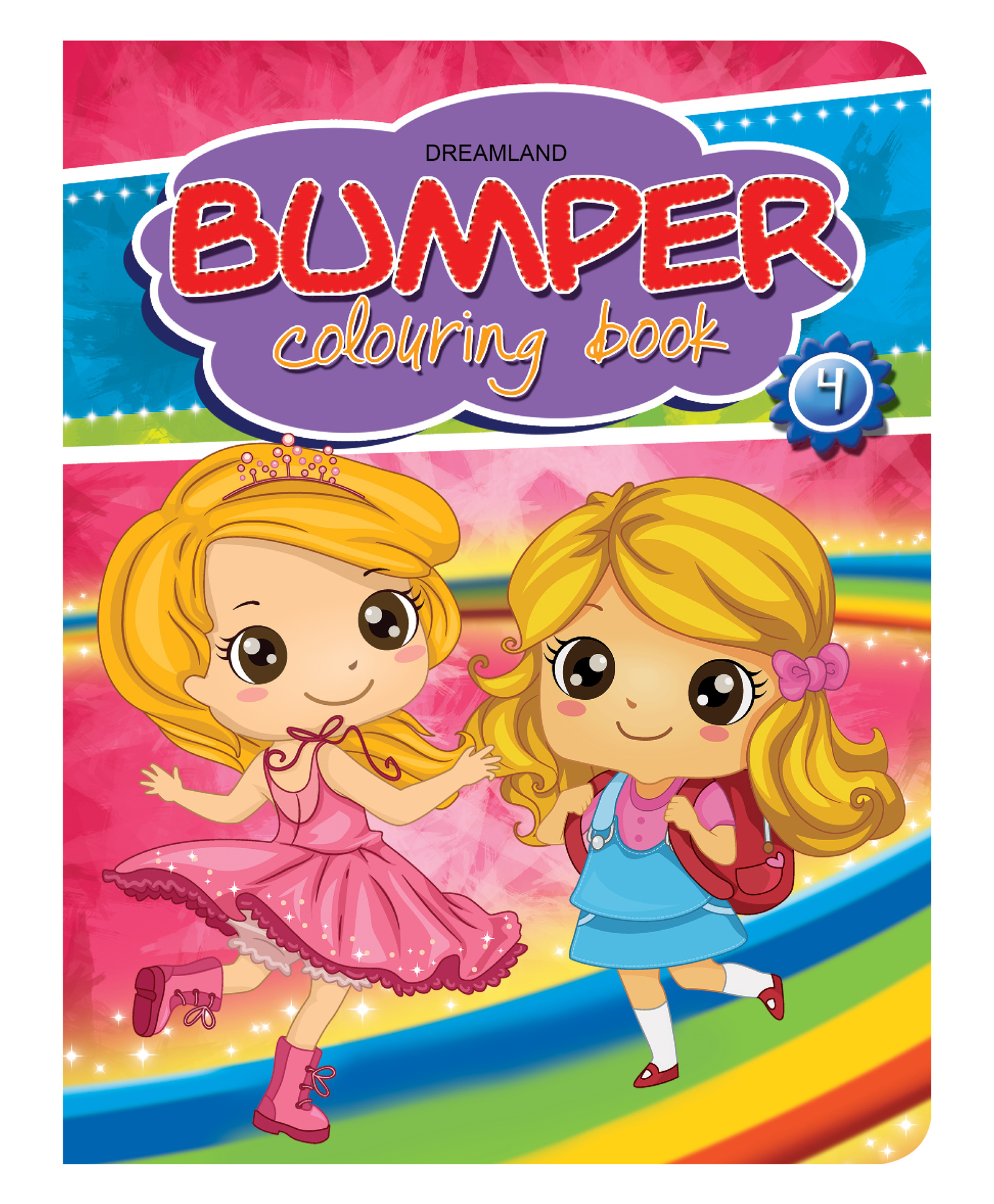 dreamland publications Dreamland Bumper Colouring Book 4 for Kids 2 -6 Years with 96 Big Pictures, Drawing and Painting Book-picture-19