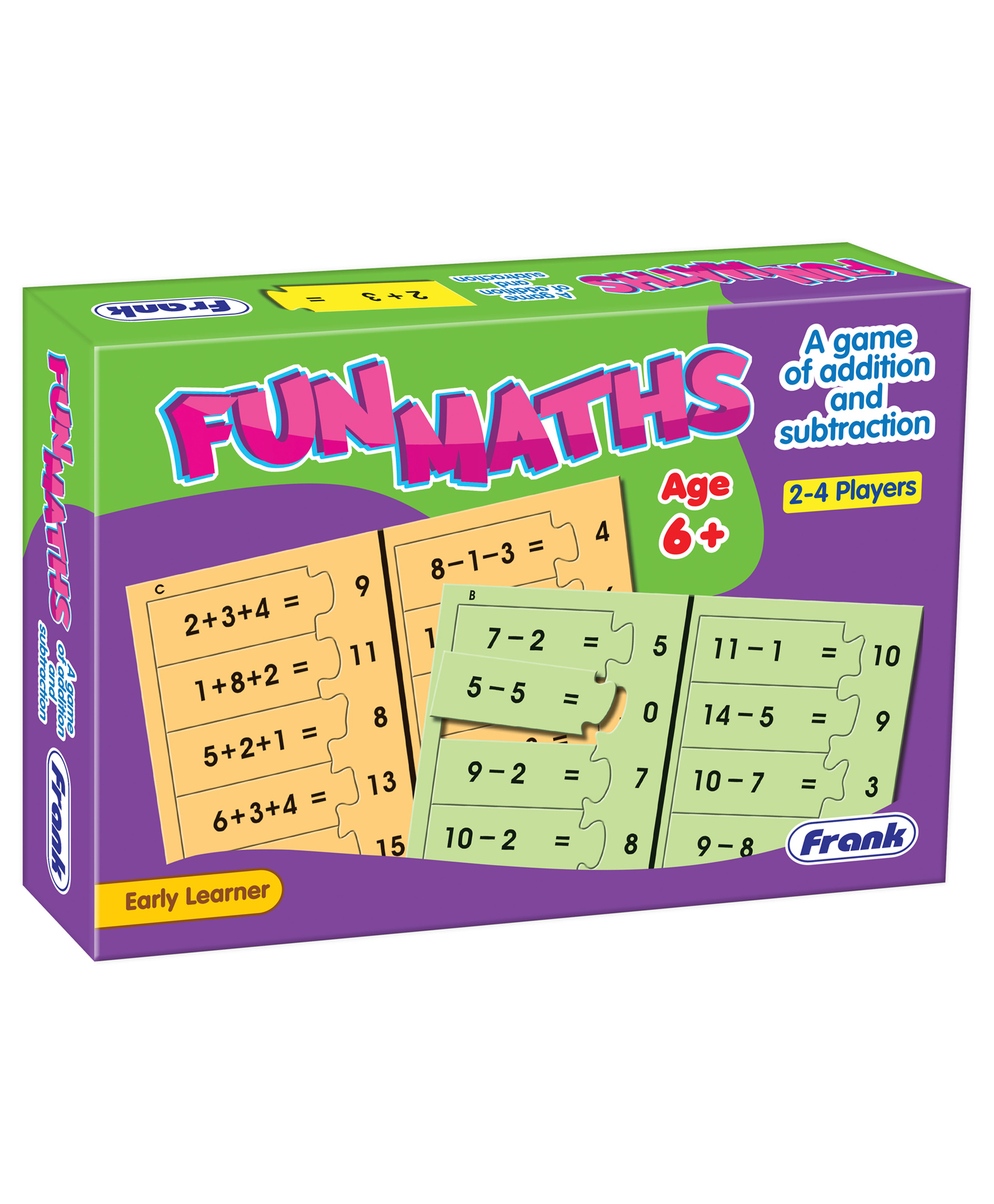 Frank Fun Maths Puzzle Game (80 Pieces) for kids above 6+ Years - 10322-image-31