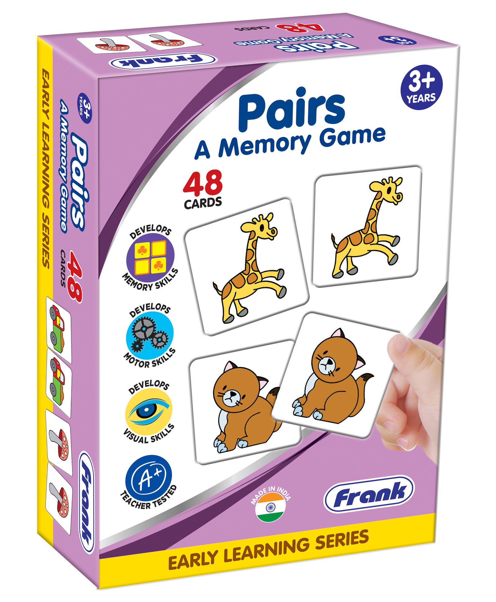 Frank Pairs A Memory Game (48 Pieces) for kids above 4+ Years - 10331-image-25