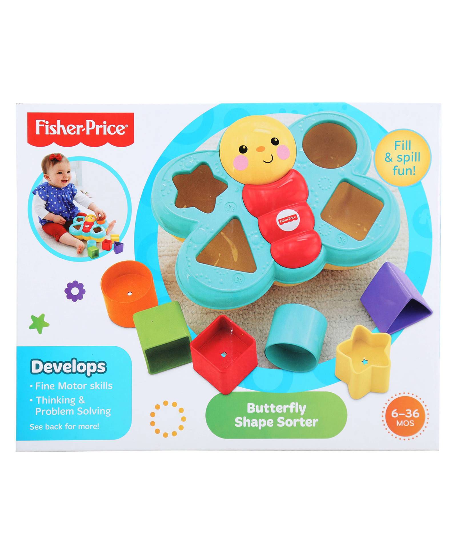 fisher price butterfly shape sorter