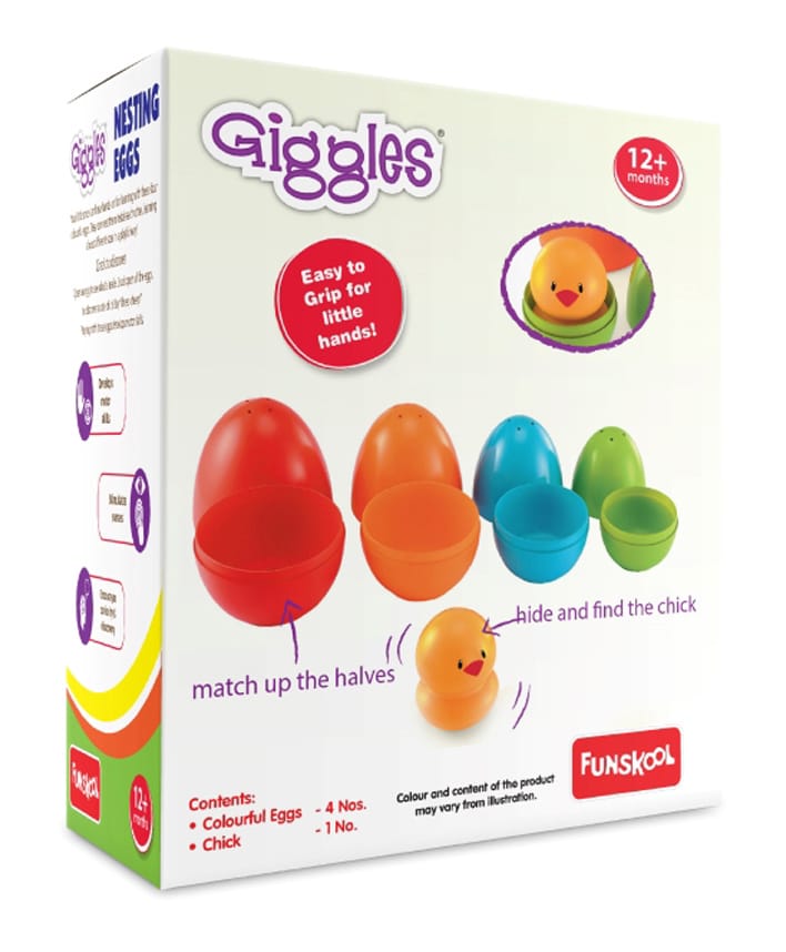 funskool nesting eggs