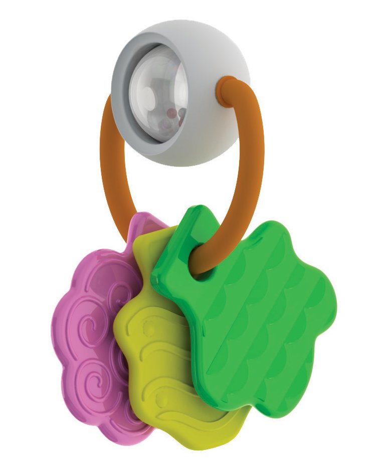 Giggles Tree Teether Rattle - Multi Color-picture-13