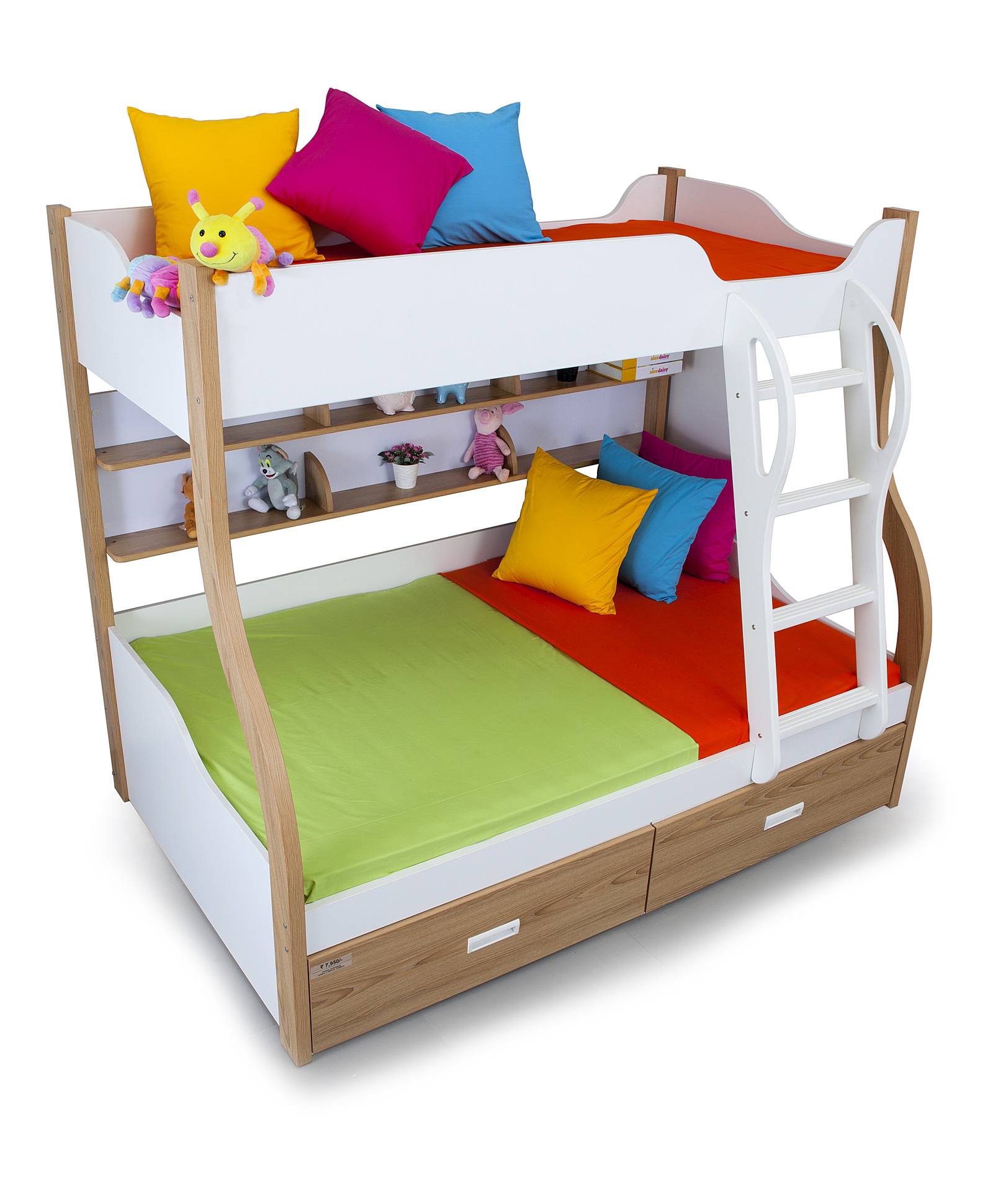 alex daisy wooden bunk bed