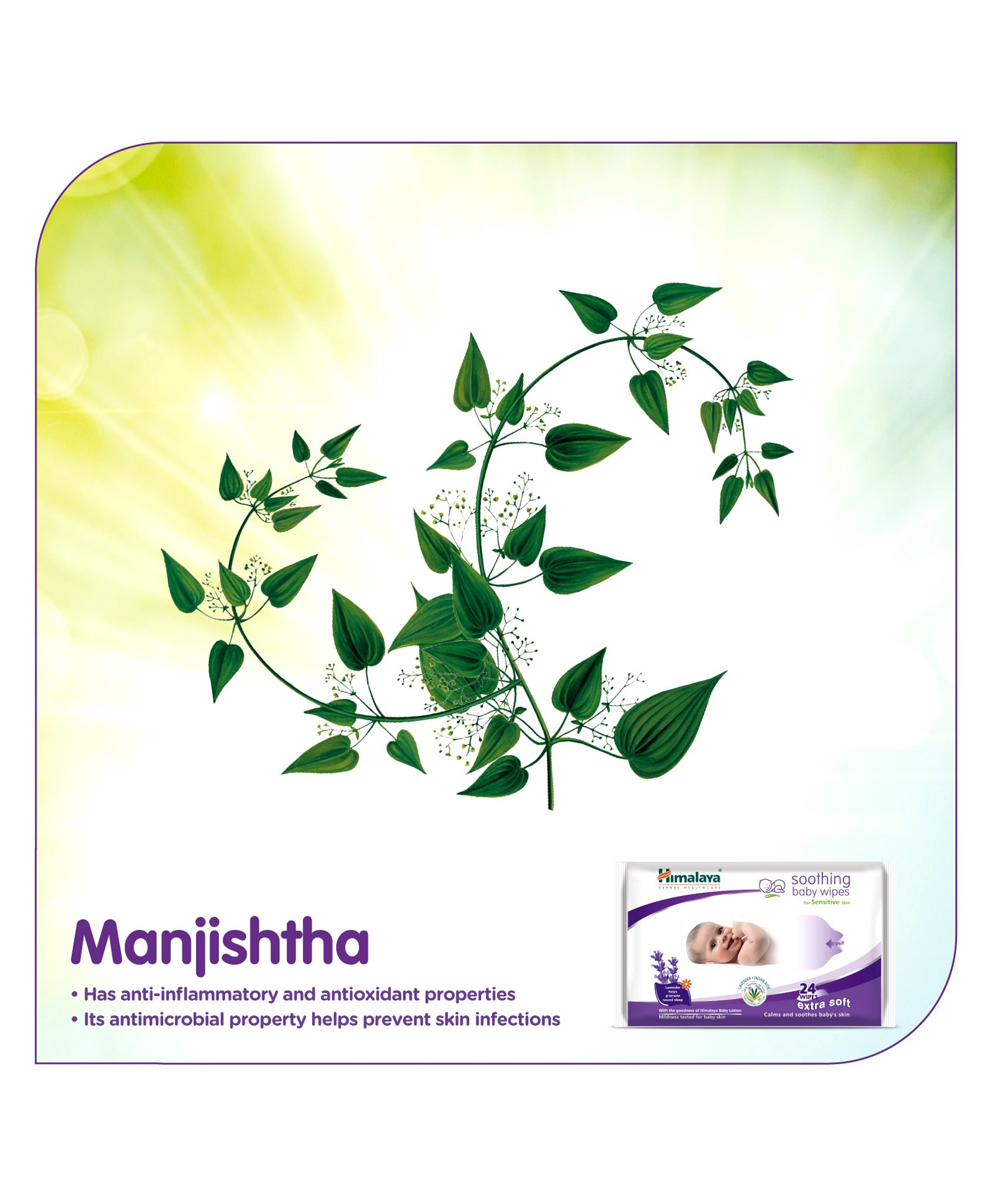 himalaya soothing baby wipes