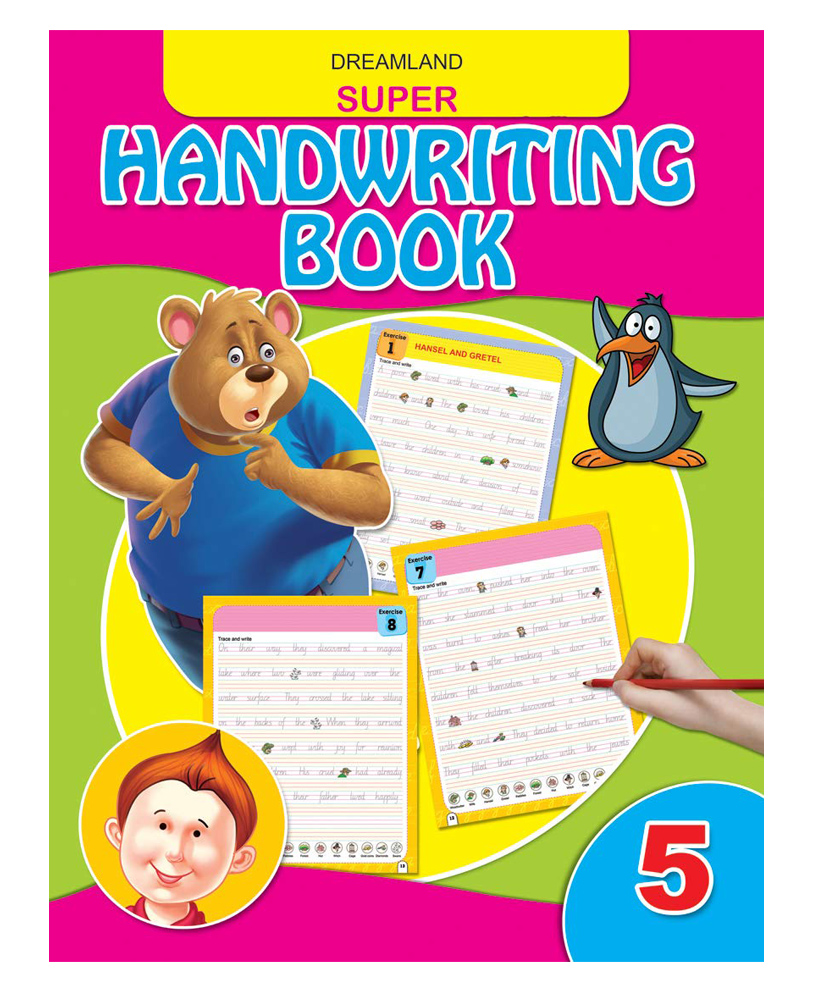 dreamland publications Dreamland Super Handwriting Book - Part 5 Practice Book-picture-25