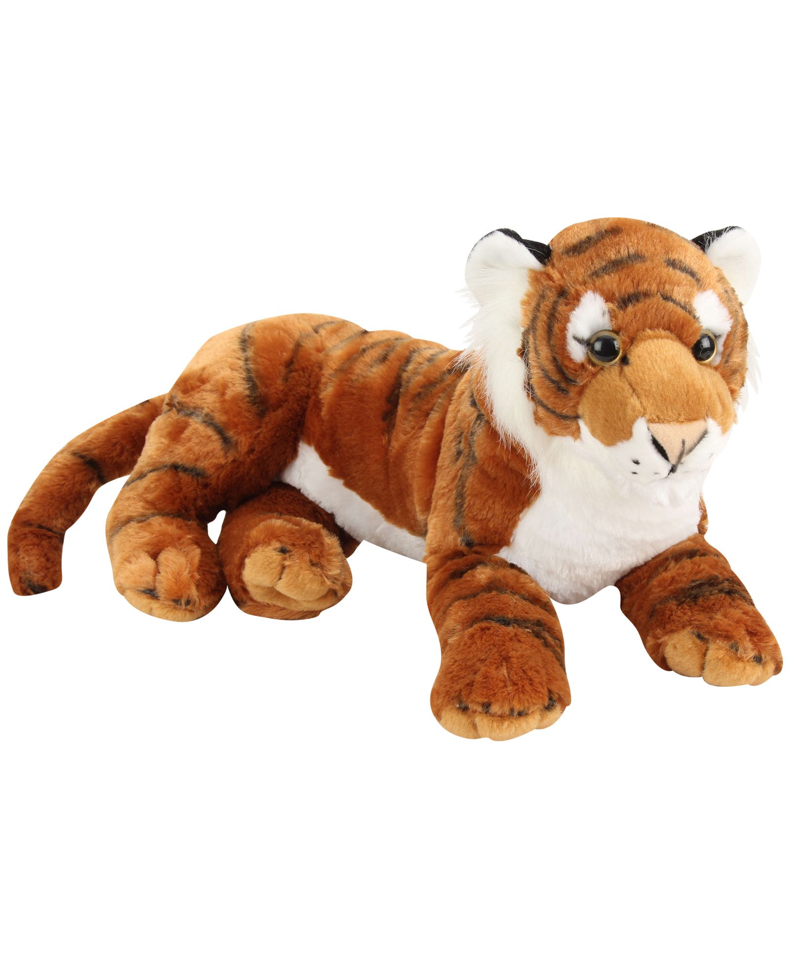 Wild Republic CK Lying Tiger Soft Toy Brown - 40 cm-image-28