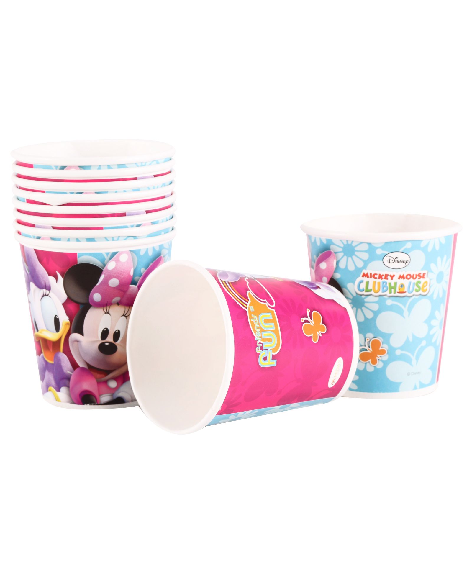 Disney Minnie Mouse Paper Cups Pack Of 10 Multi Color - Each 200 ml-image-42