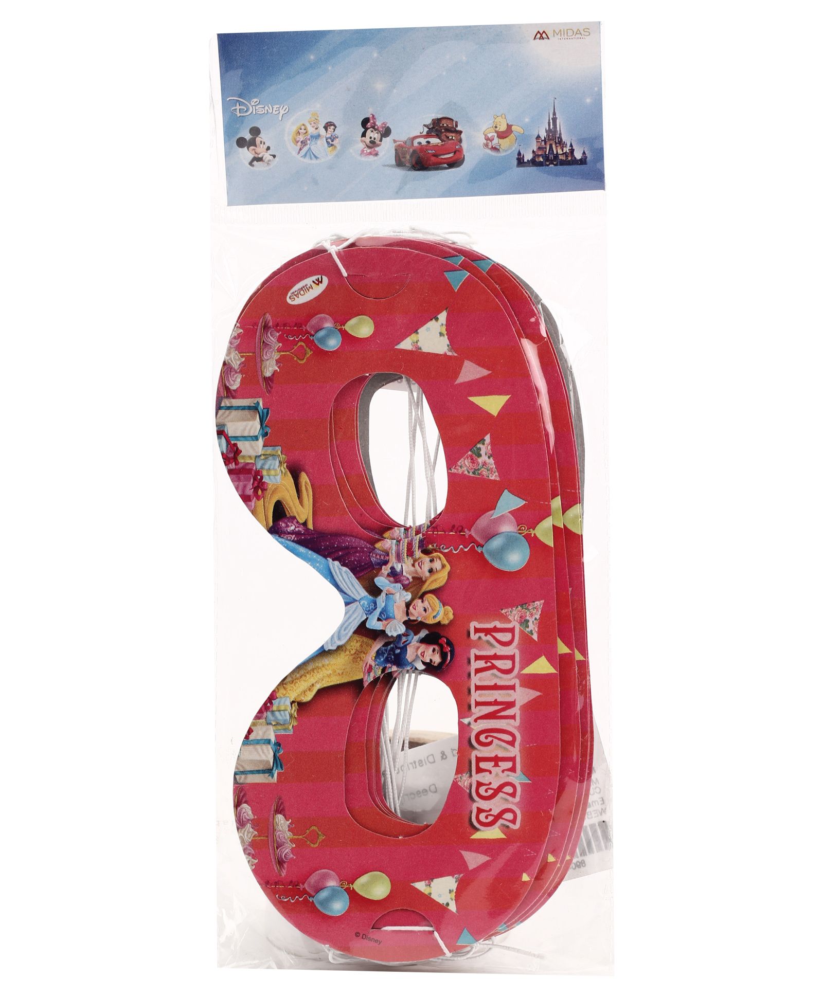 Disney Princess 1 Eye Mask Pack of 10 - Red-picture-28