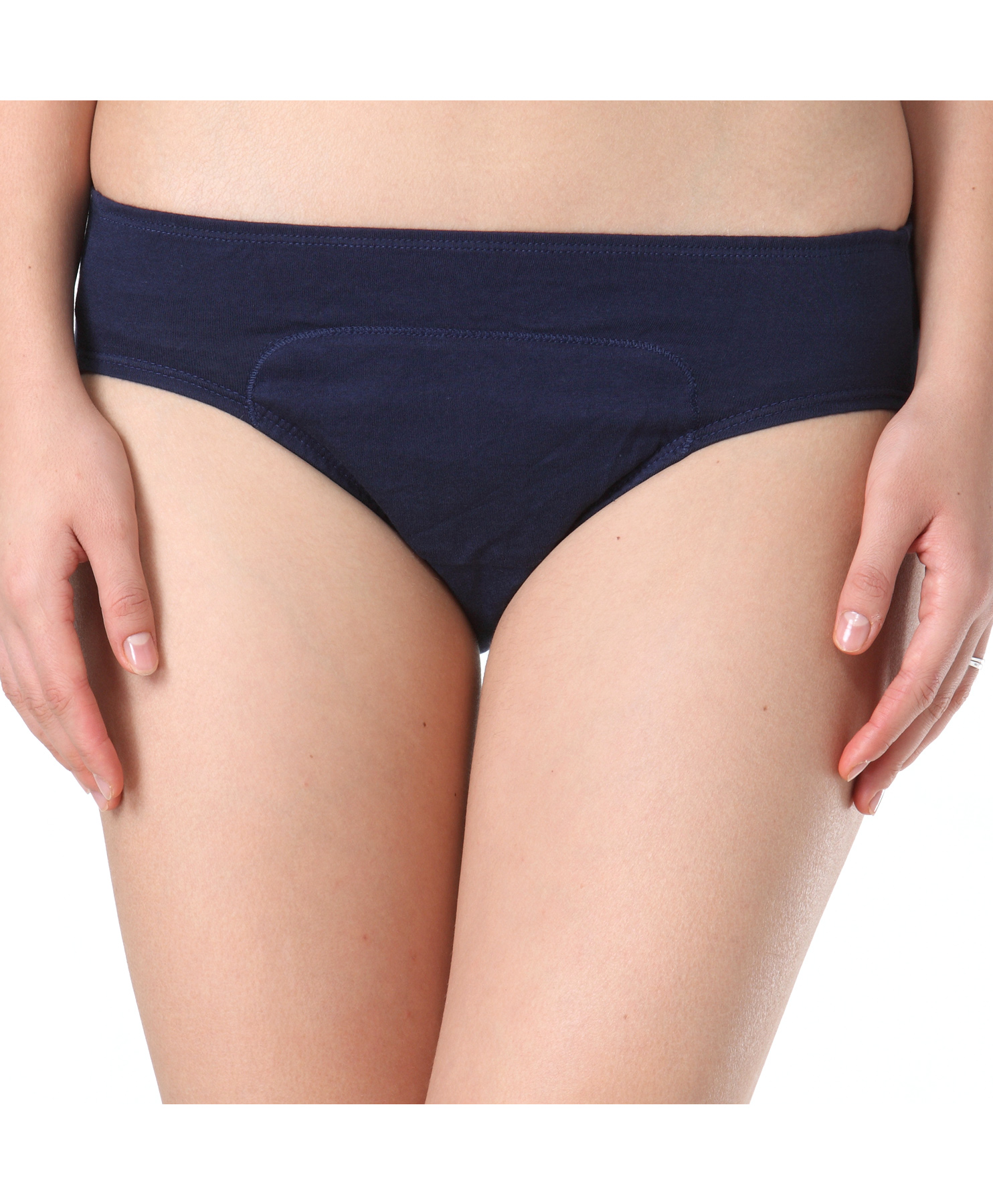 Adira Cotton Period Panty Hipster - Navy Blue-picture-11