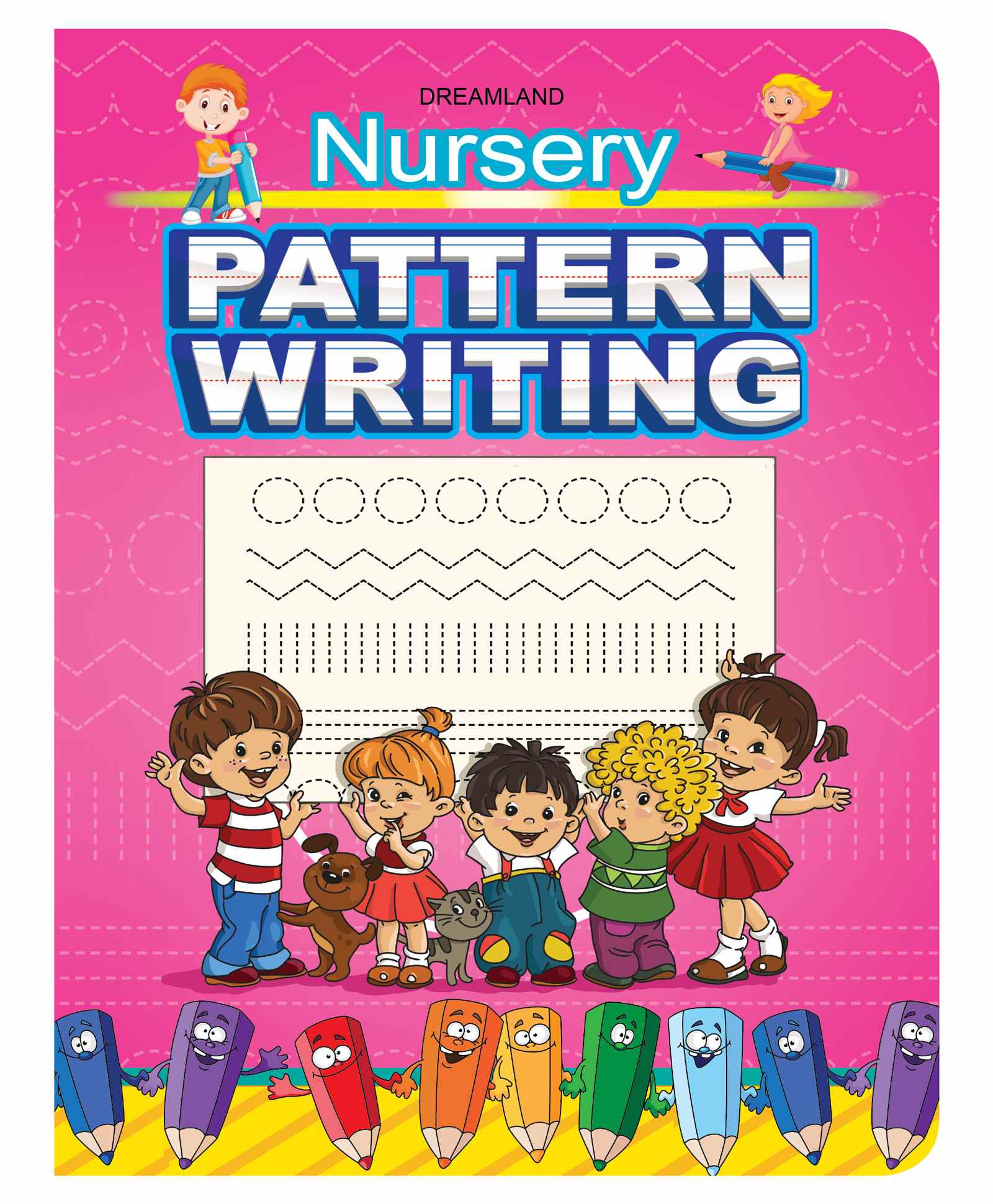 Dreamland Nursery Pattern Writing Book , Early Learning Books