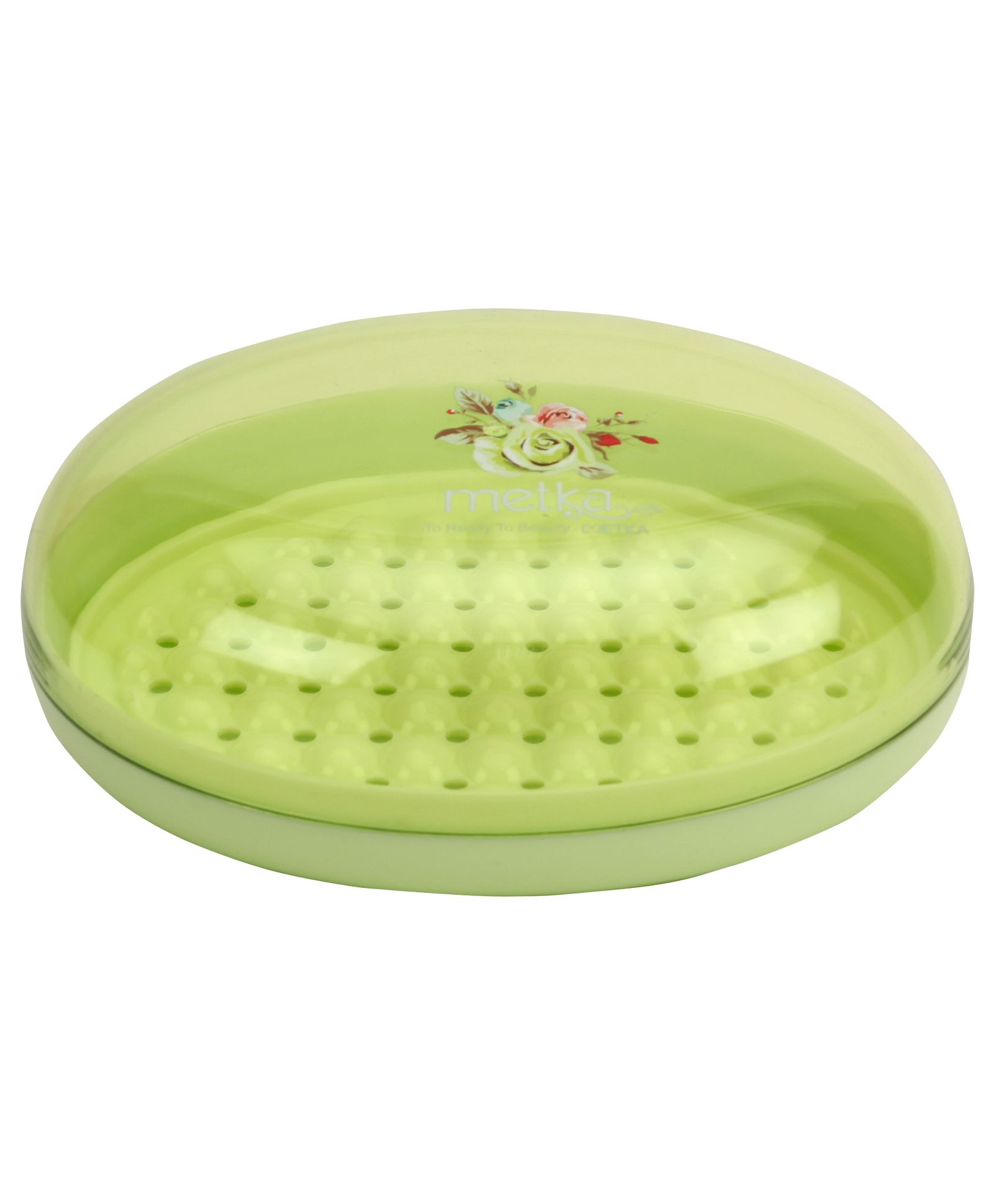 Oval Shape Soap Case - Green-image-39