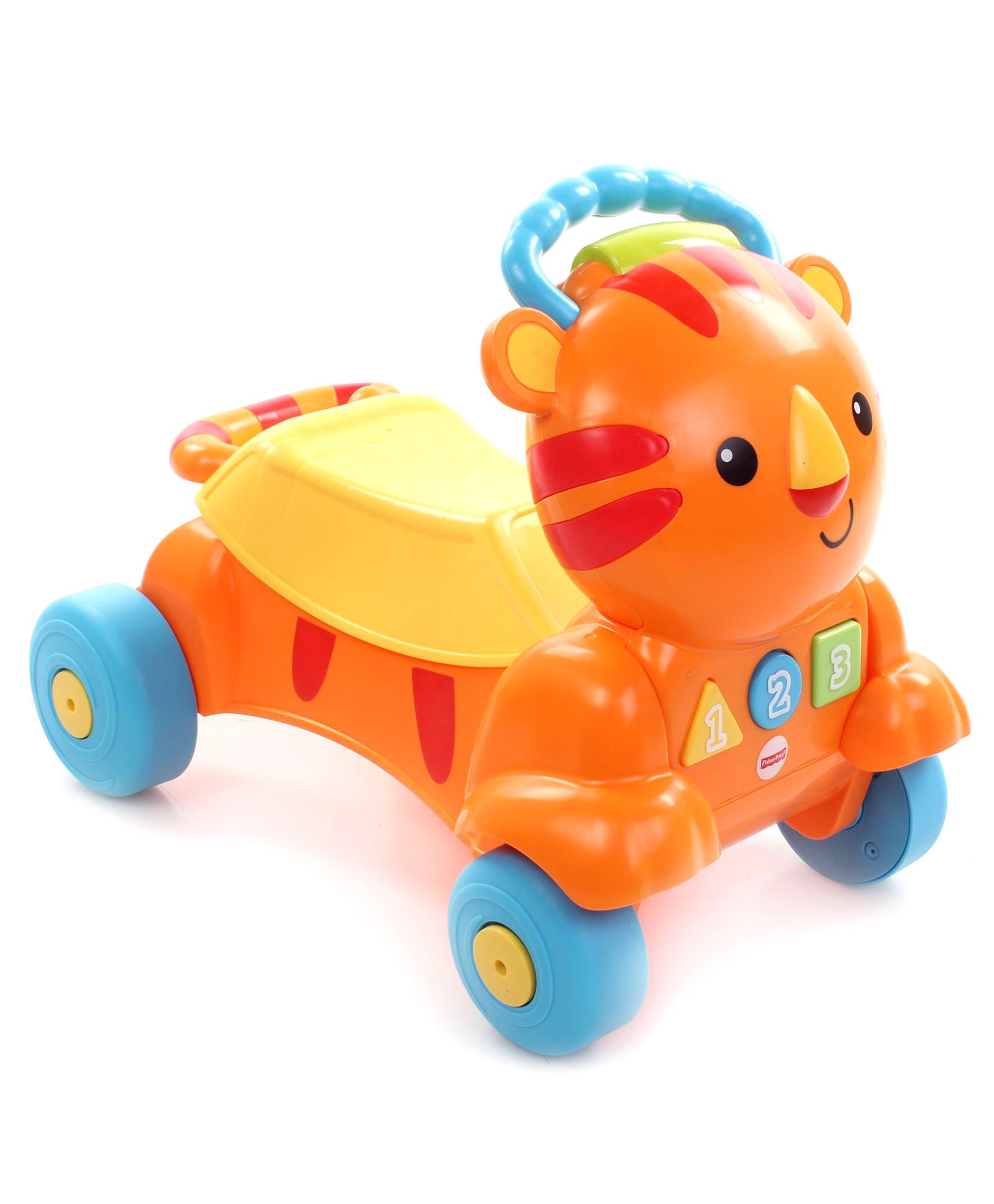 fisher price stride to ride musical tiger