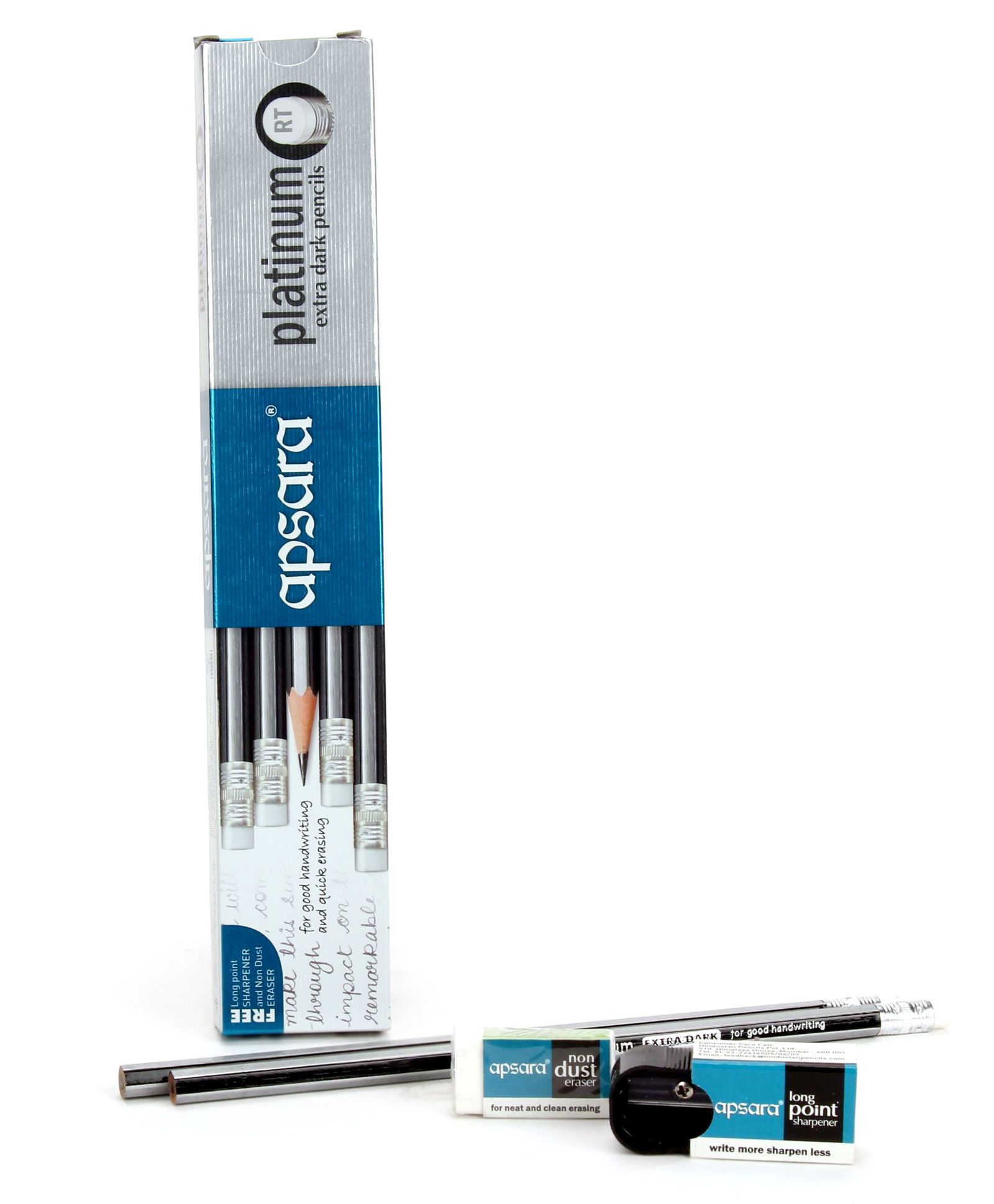 Apsara Platinum Rubber Tip Pencils - Pack of Ten-picture-18