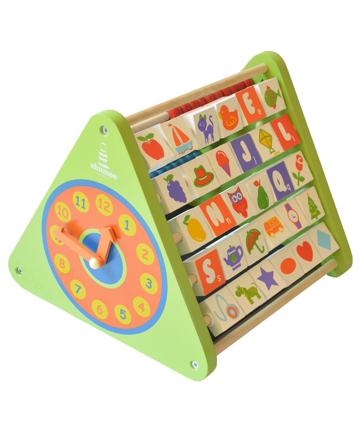 Shumee Wooden Activity Triangle - Multicolor-image-16