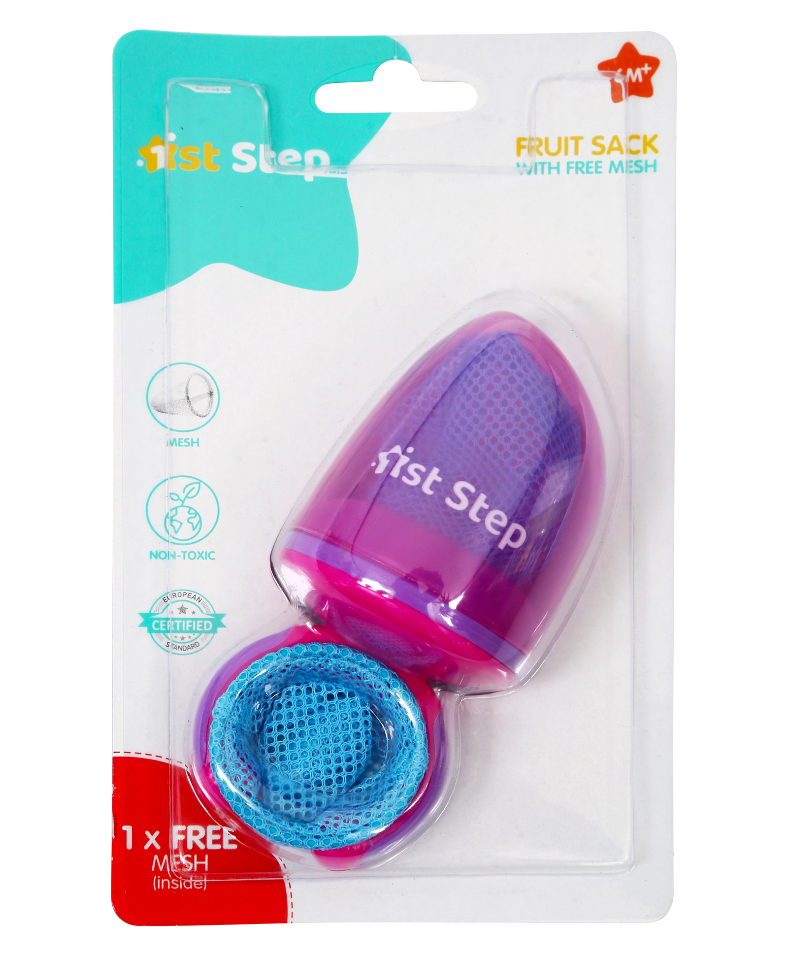 1st Step Fresh Food Feeder Fruit Sack - Pink-picture-43