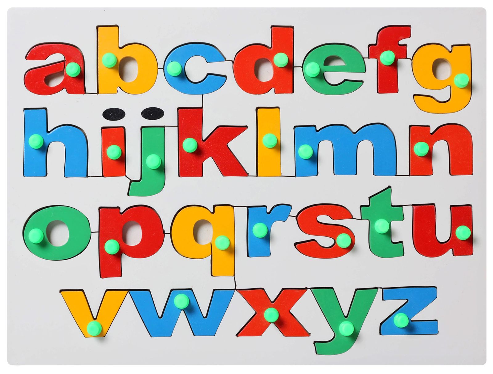 Little Genius English Alphabet Tray Lower Case - Multicolor-picture-27