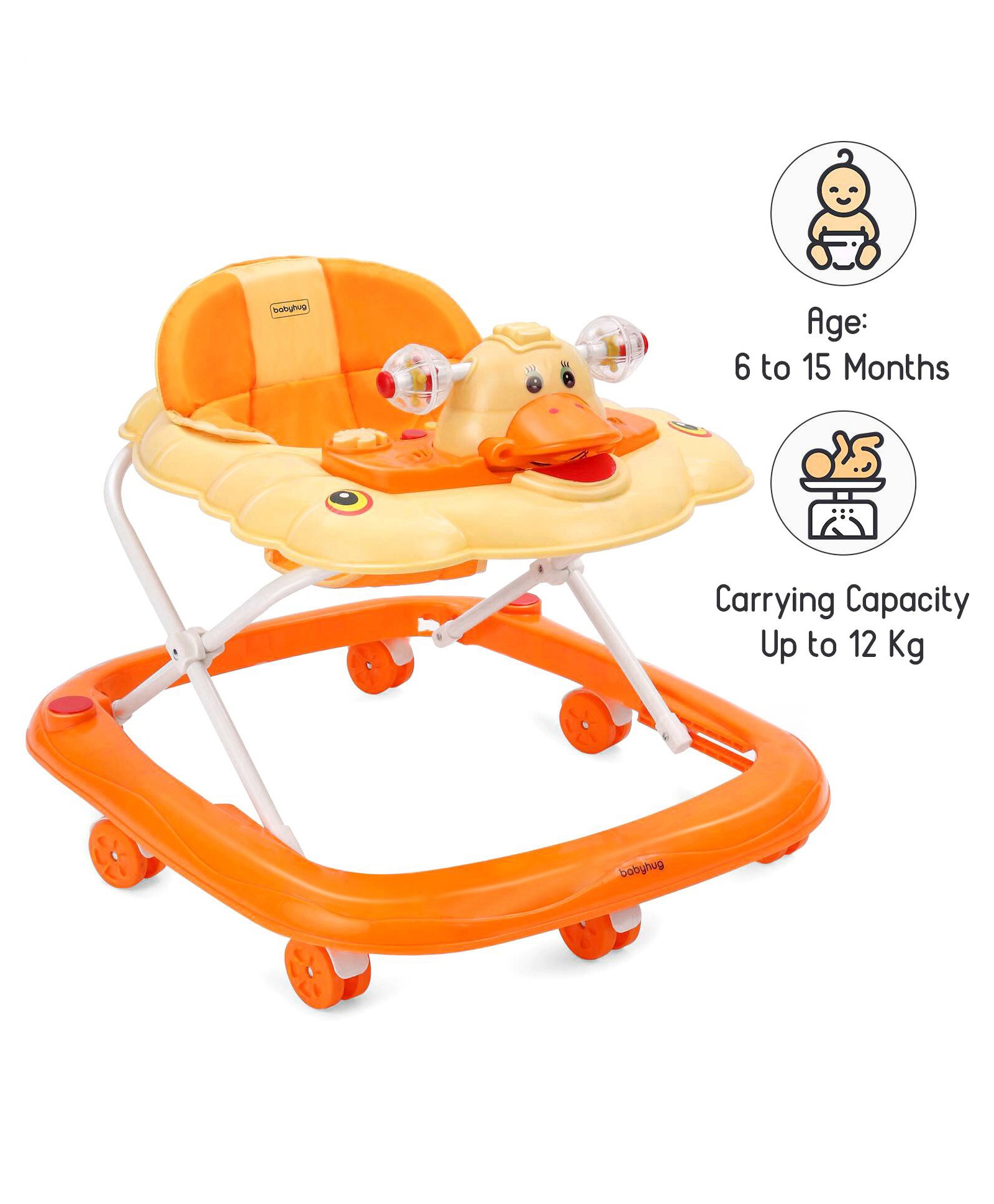 baby hug walker seat replacement