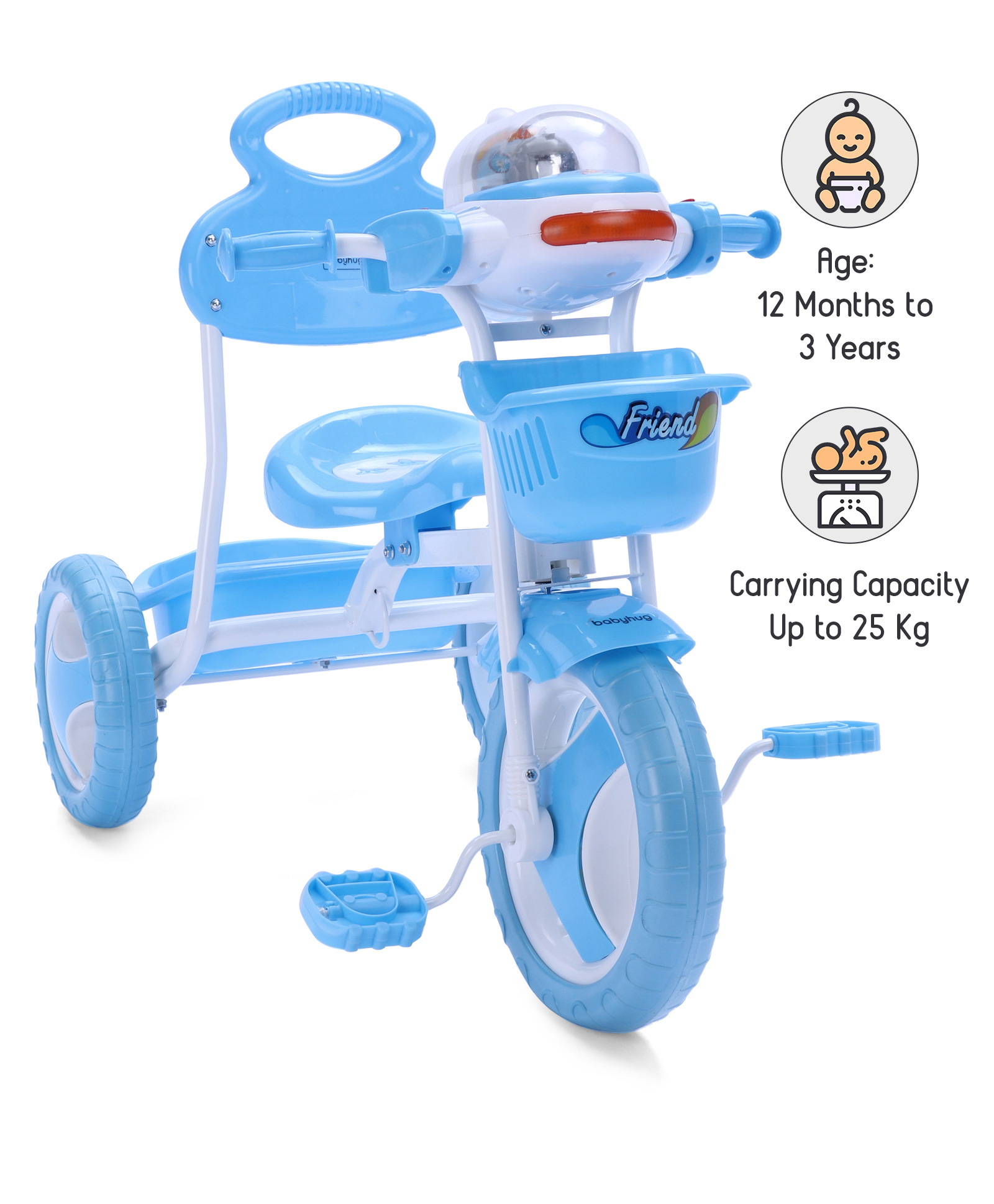 baby hug tricycle