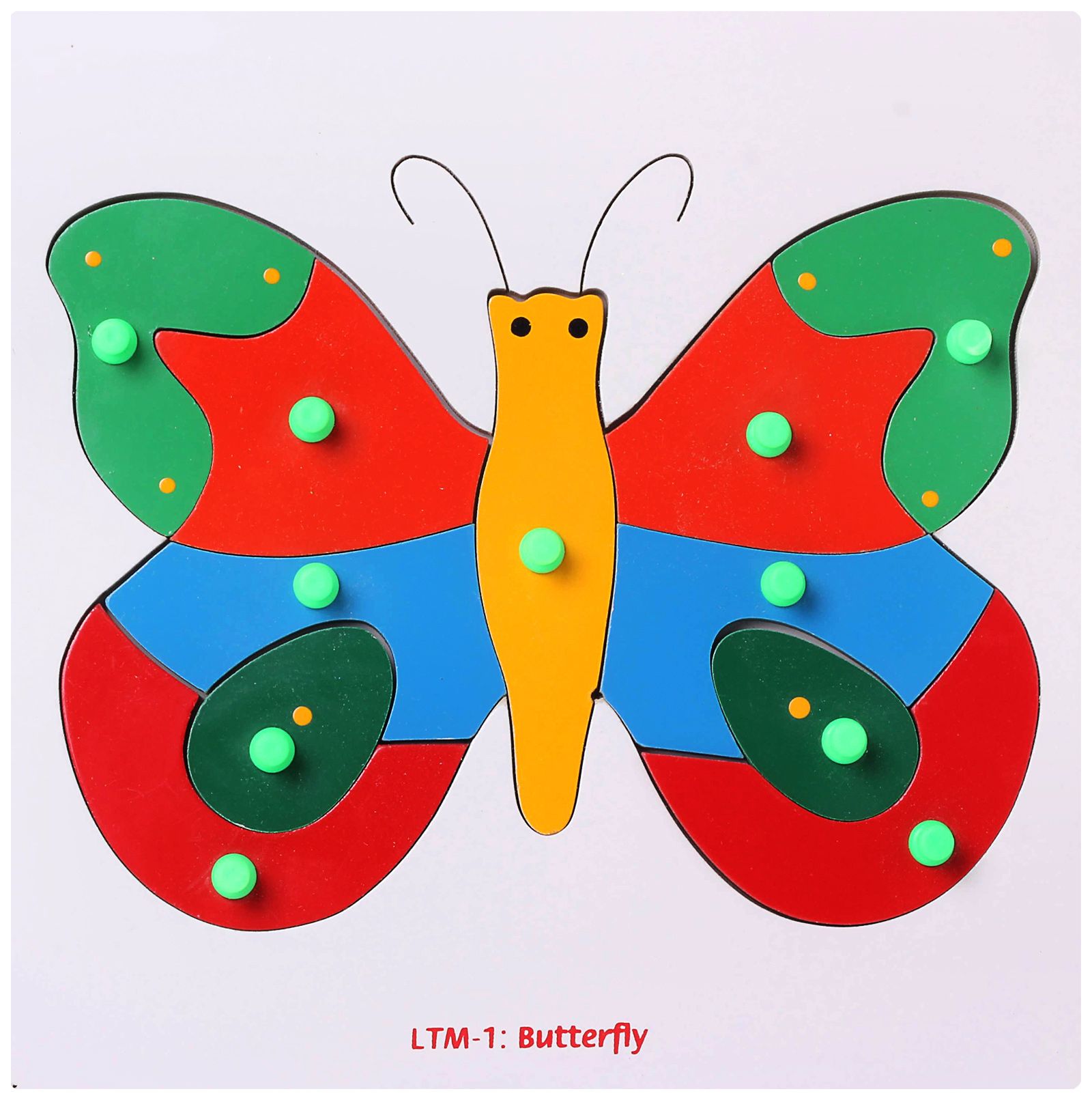 Little Genius - Butterfly Tray  Wooden Puzzle-picture-15