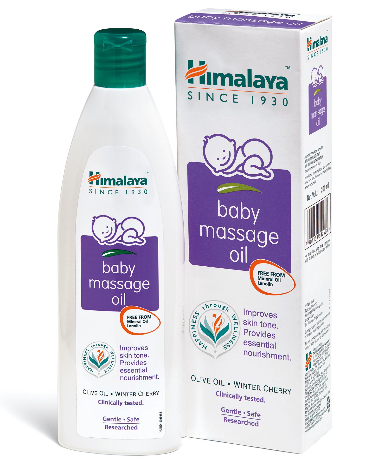 himalaya baby massage oil 100ml