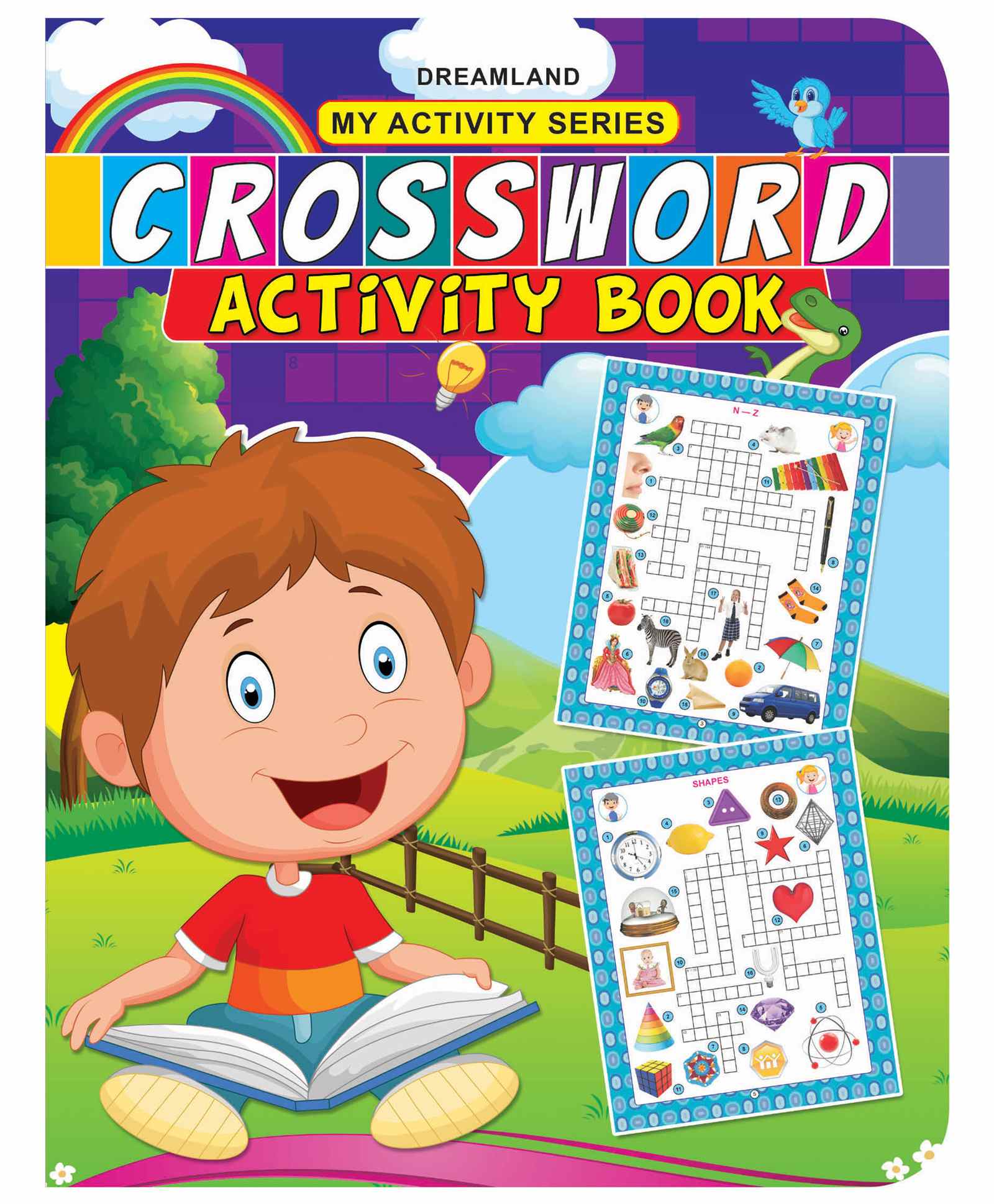 Dreamland Crossword Activity Book - Fun filled Activities for Children My Activity Series-image-10