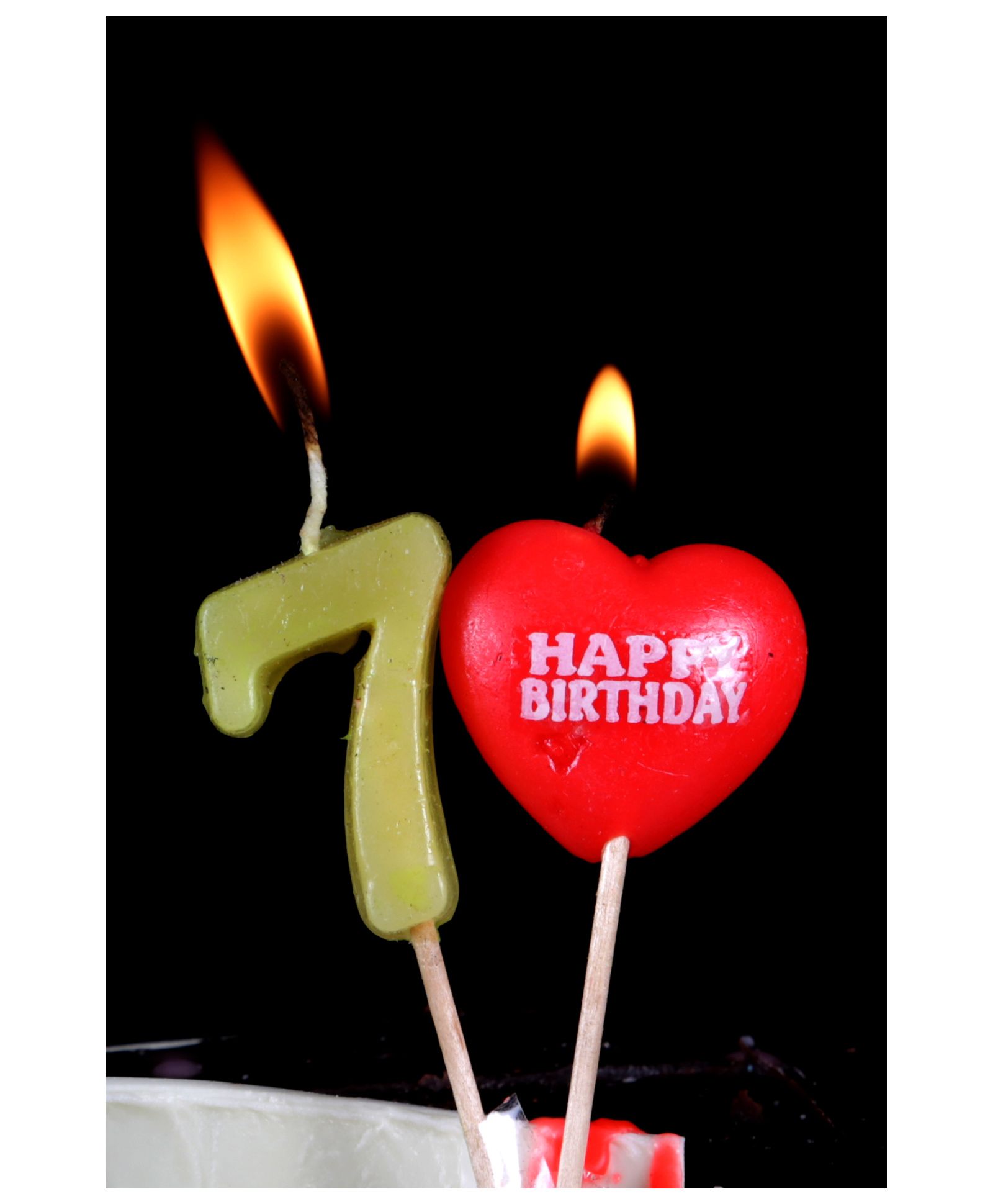 Funcart Number 7 Pick Style Candle